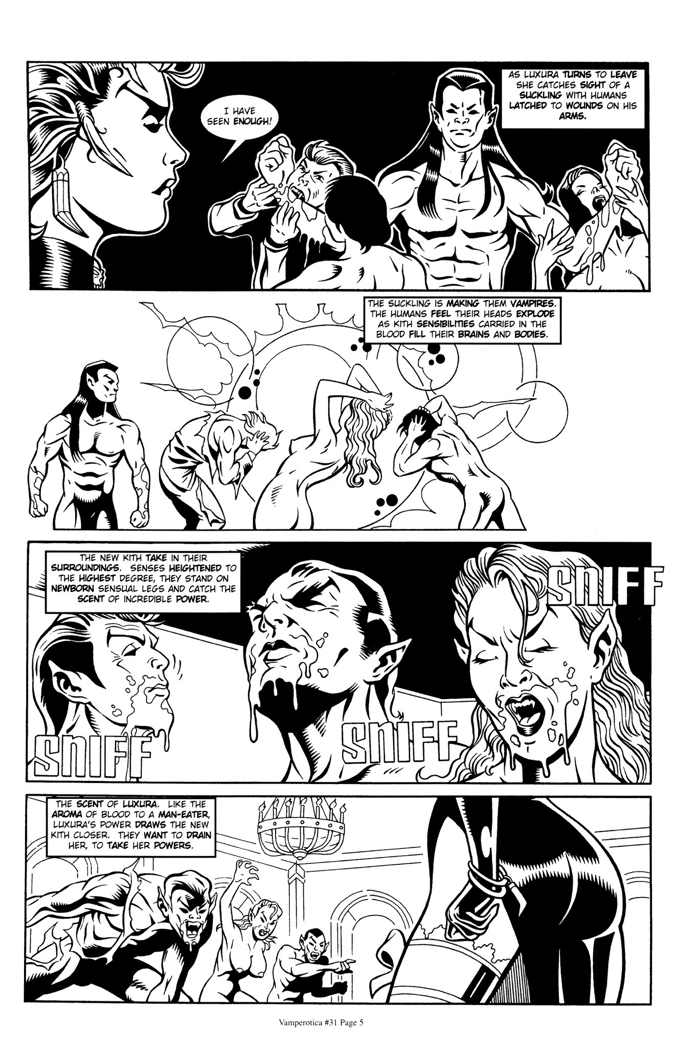 Read online Vamperotica comic -  Issue #31 - 7