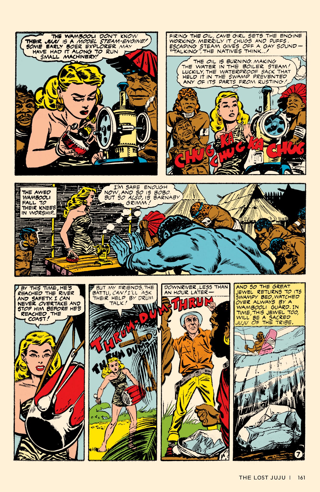 Read online Bob Powell's Complete Cave Girl comic -  Issue # TPB (Part 2) - 62