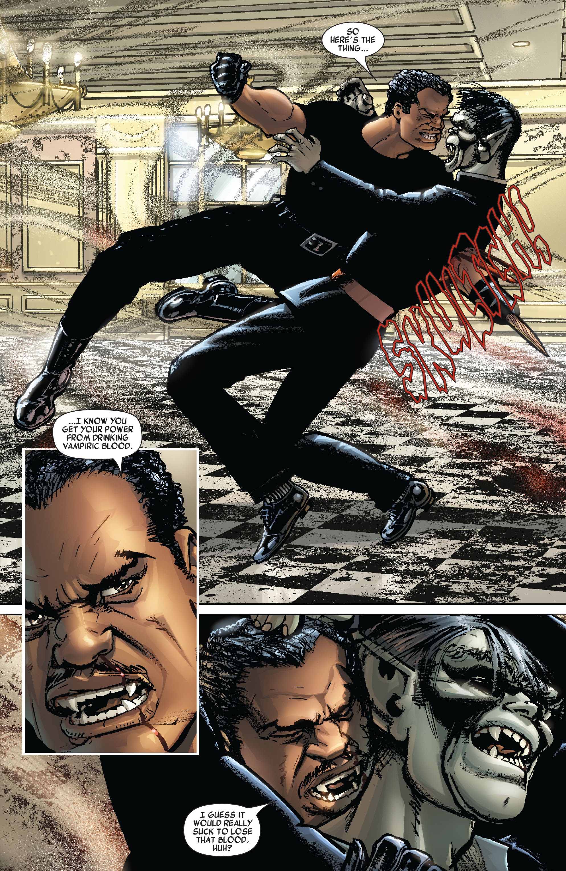 Read online Blade by Marc Guggenheim: The Complete Collection comic -  Issue # TPB (Part 2) - 82
