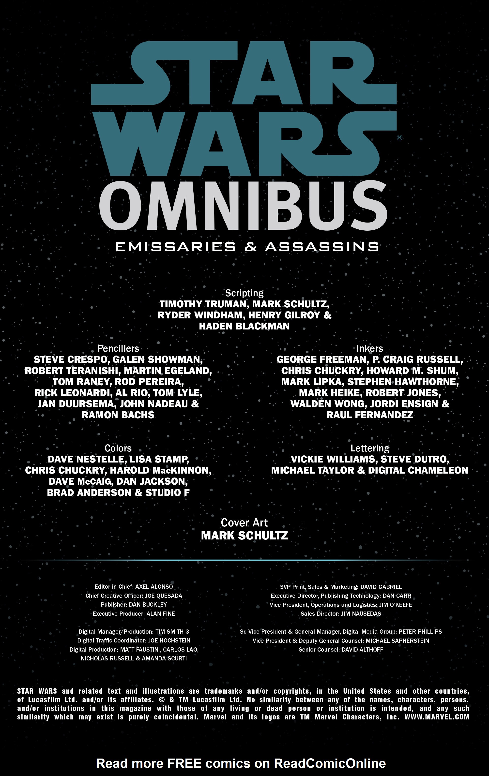 Read online Star Wars Omnibus: Emissaries and Assassins comic -  Issue # Full (Part 1) - 2