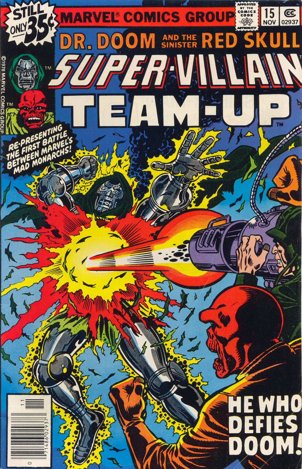 Read online Super-Villain Team-Up comic -  Issue #15 - 1
