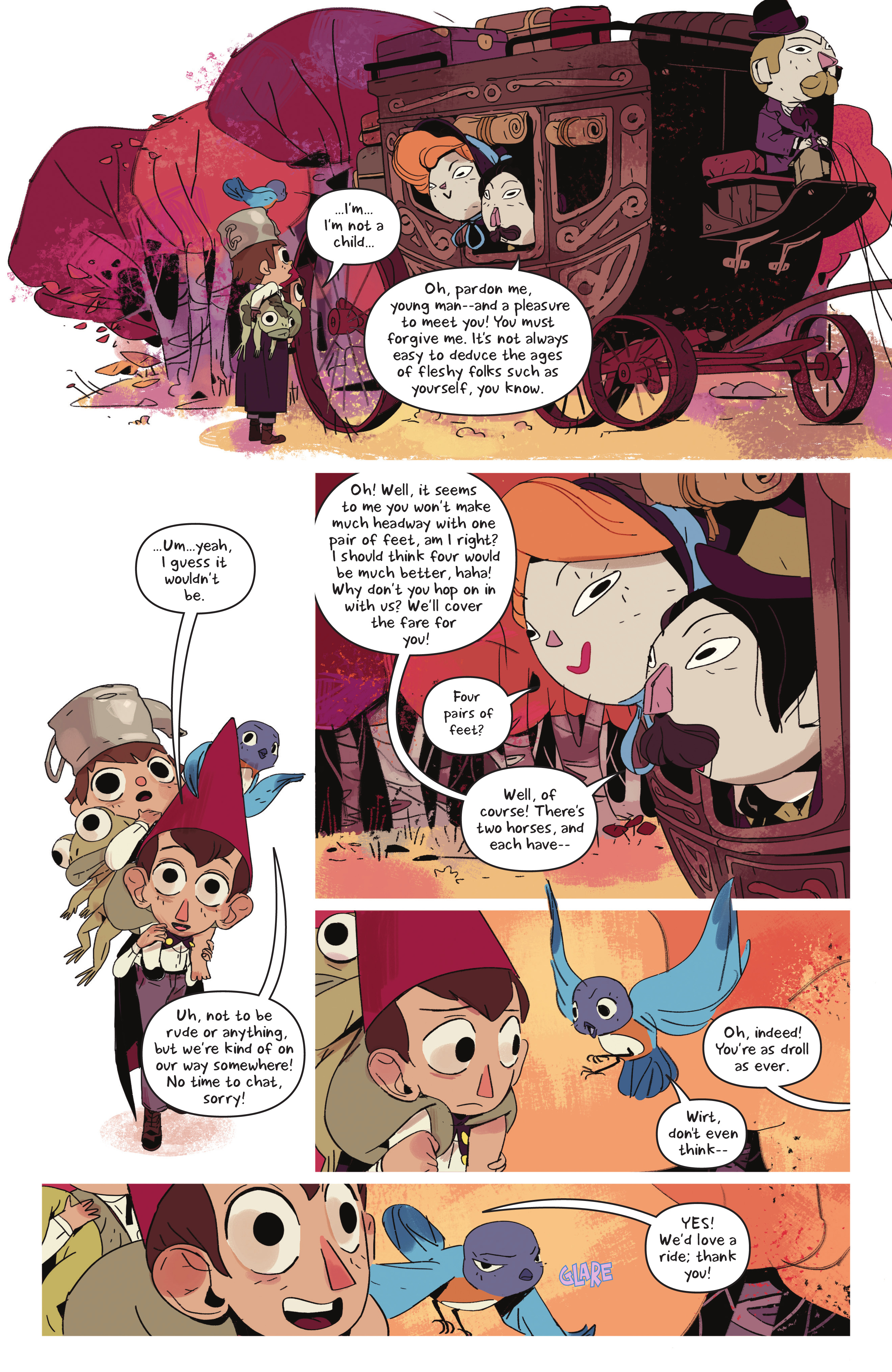 Read online Over the Garden Wall: Hollow Town comic -  Issue # TPB - 12