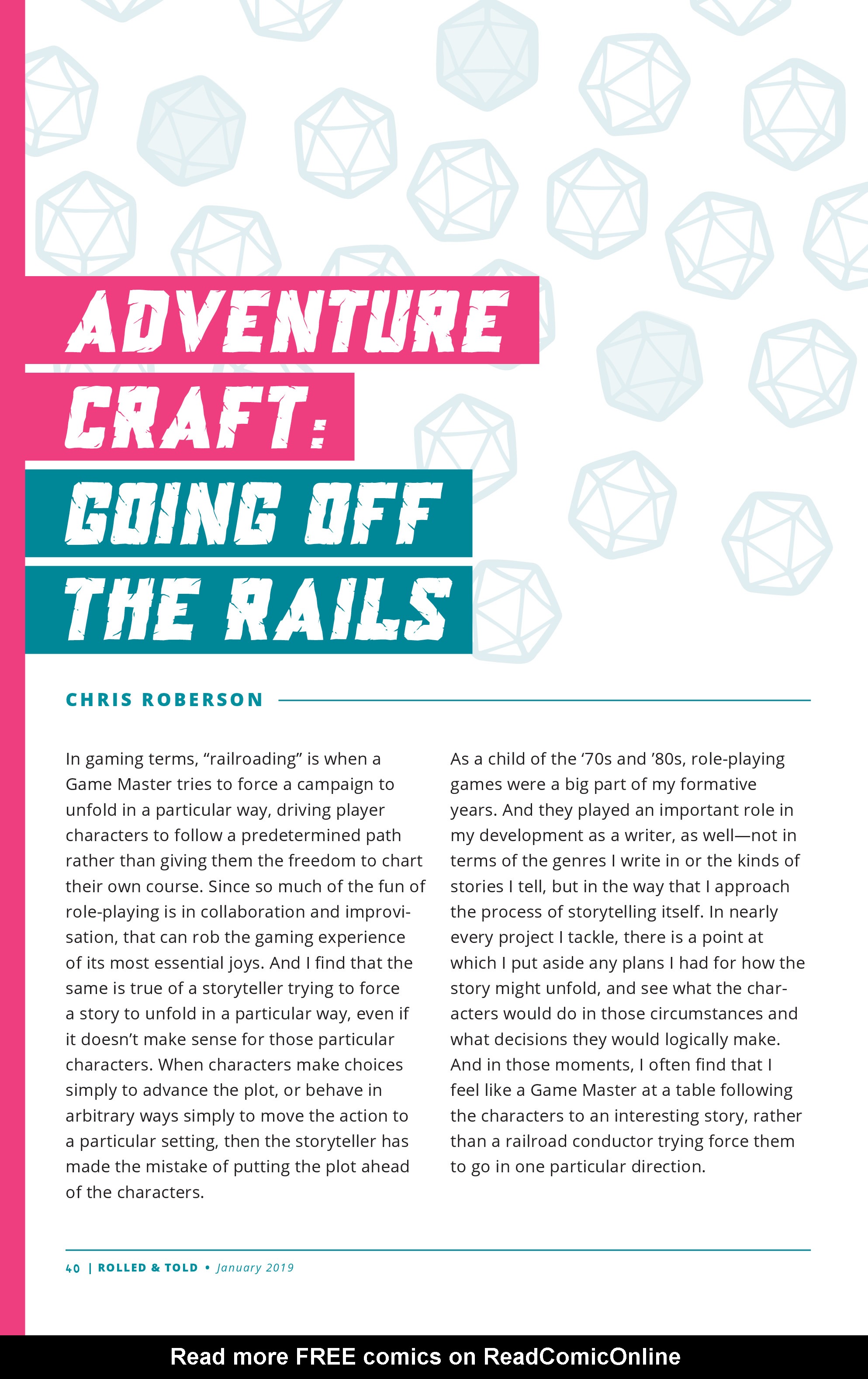 Read online Rolled & Told comic -  Issue #5 - 36