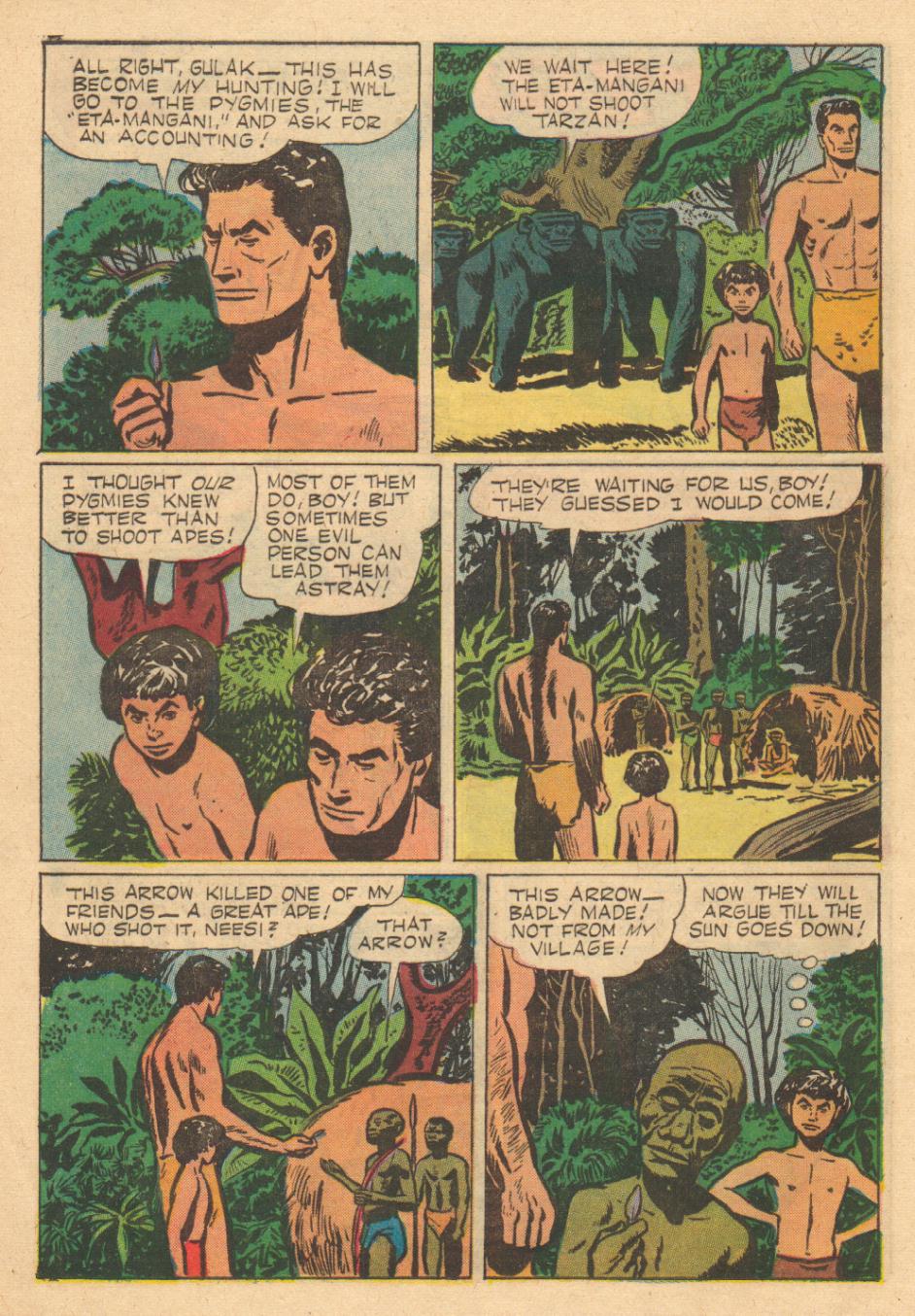 Read online Tarzan (1948) comic -  Issue #89 - 20