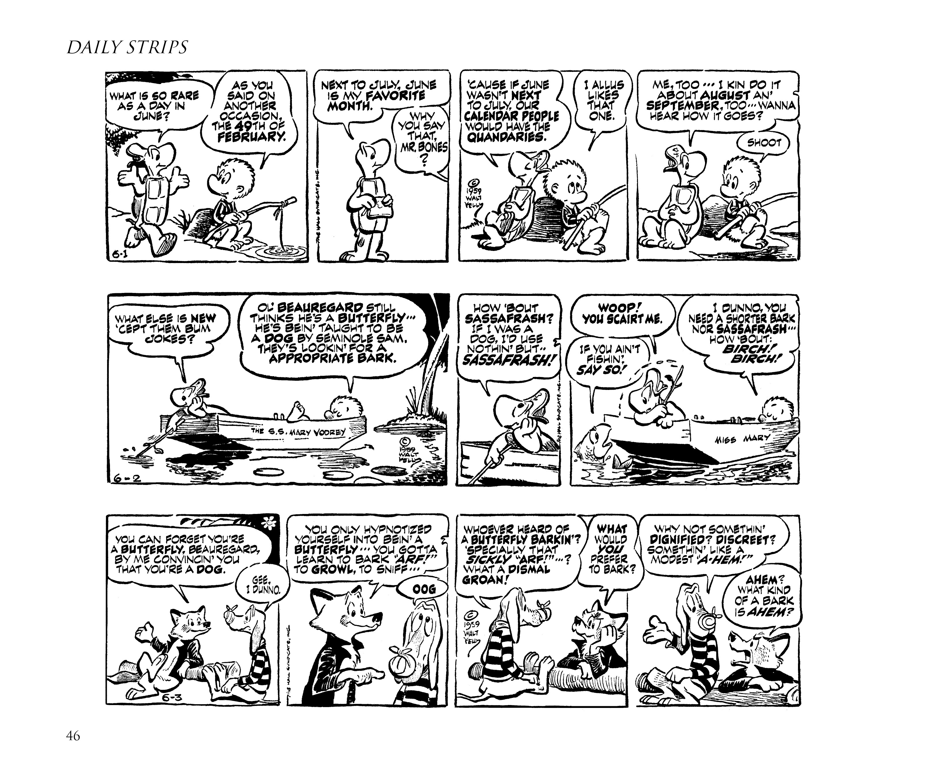 Read online Pogo by Walt Kelly: The Complete Syndicated Comic Strips comic -  Issue # TPB 6 (Part 1) - 56