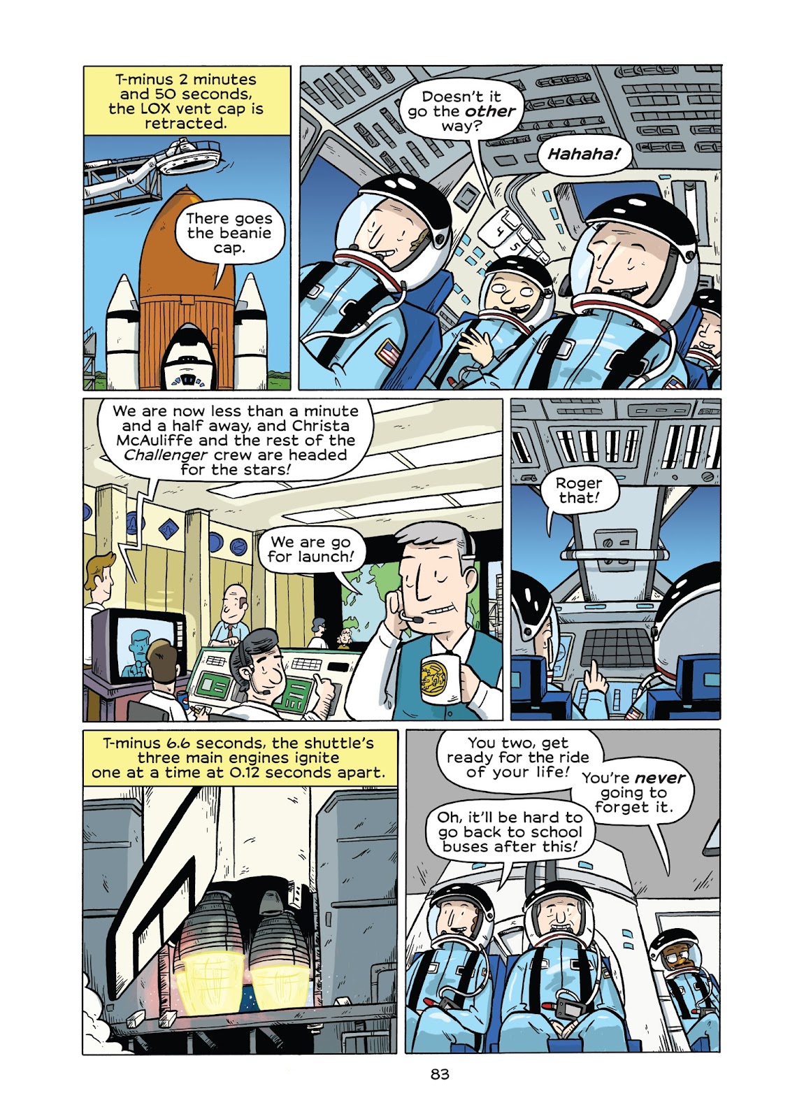 History Comics: The Challenger Disaster: Tragedy in the Skies issue TPB - Page 89