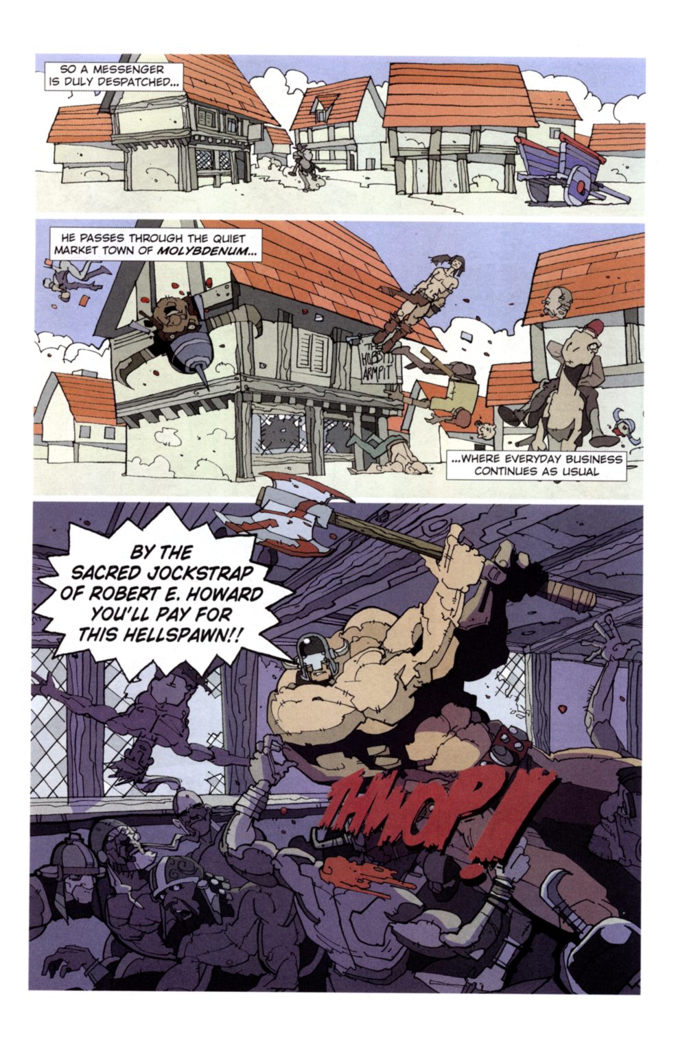 Read online Thrud The Barbarian (2002) comic -  Issue #1 - 6
