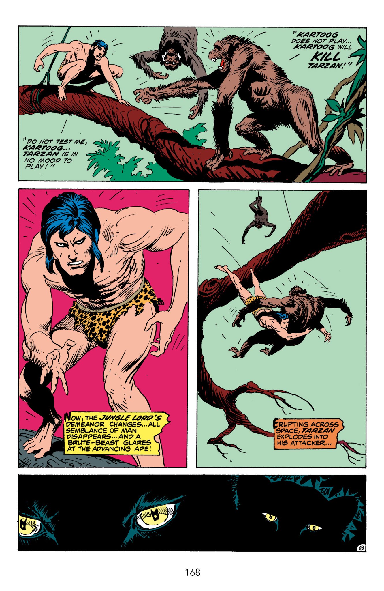 Read online Edgar Rice Burroughs' Tarzan The Joe Kubert Years comic -  Issue # TPB 1 (Part 2) - 69