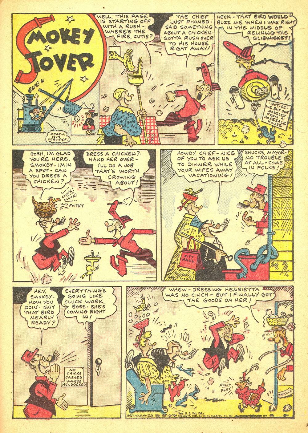 Read online Four Color Comics comic -  Issue #64 - 35
