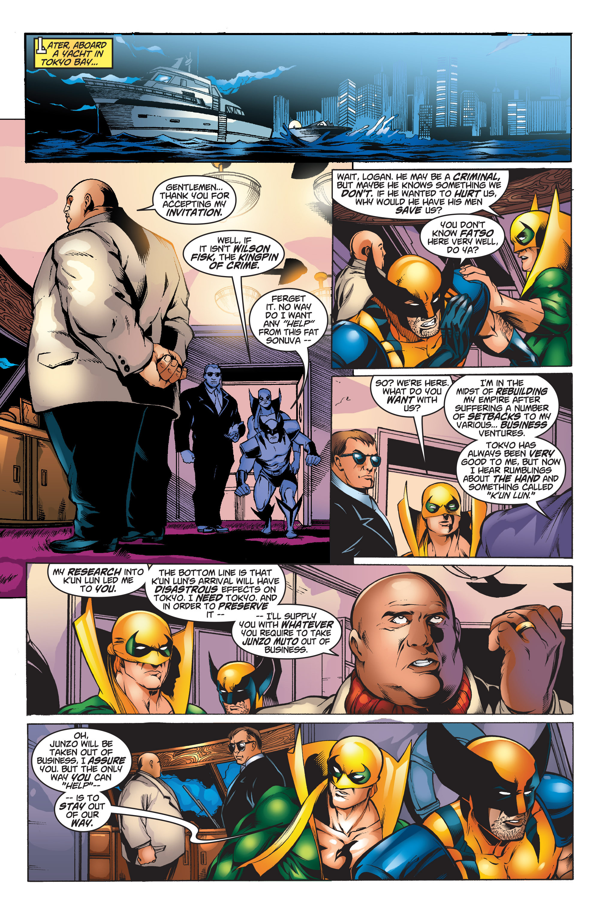 Read online Iron Fist: The Return of K'un Lun comic -  Issue # TPB - 137