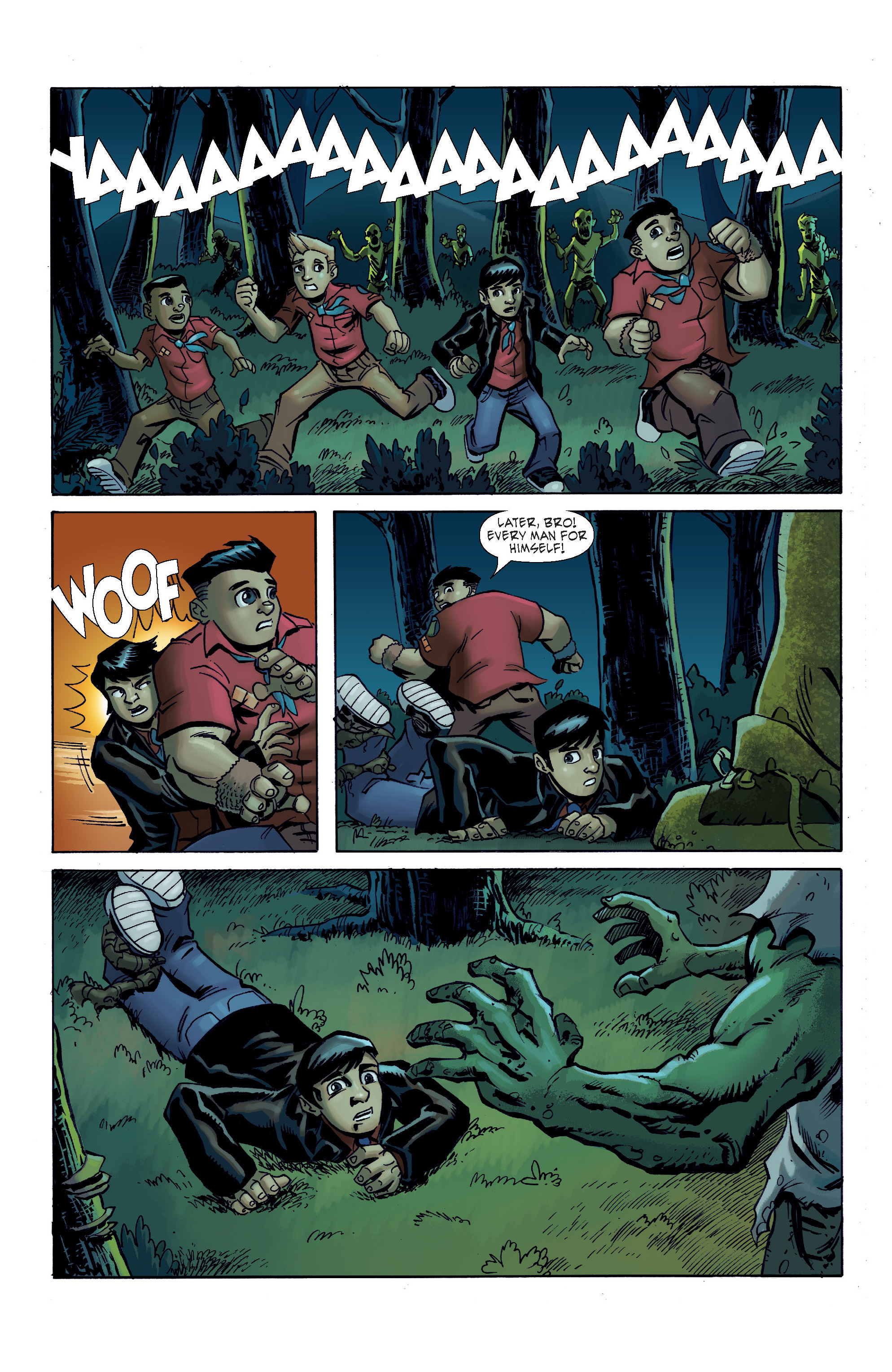 Read online Ghoul Scouts: Night of the Unliving Undead comic -  Issue #1 - 7