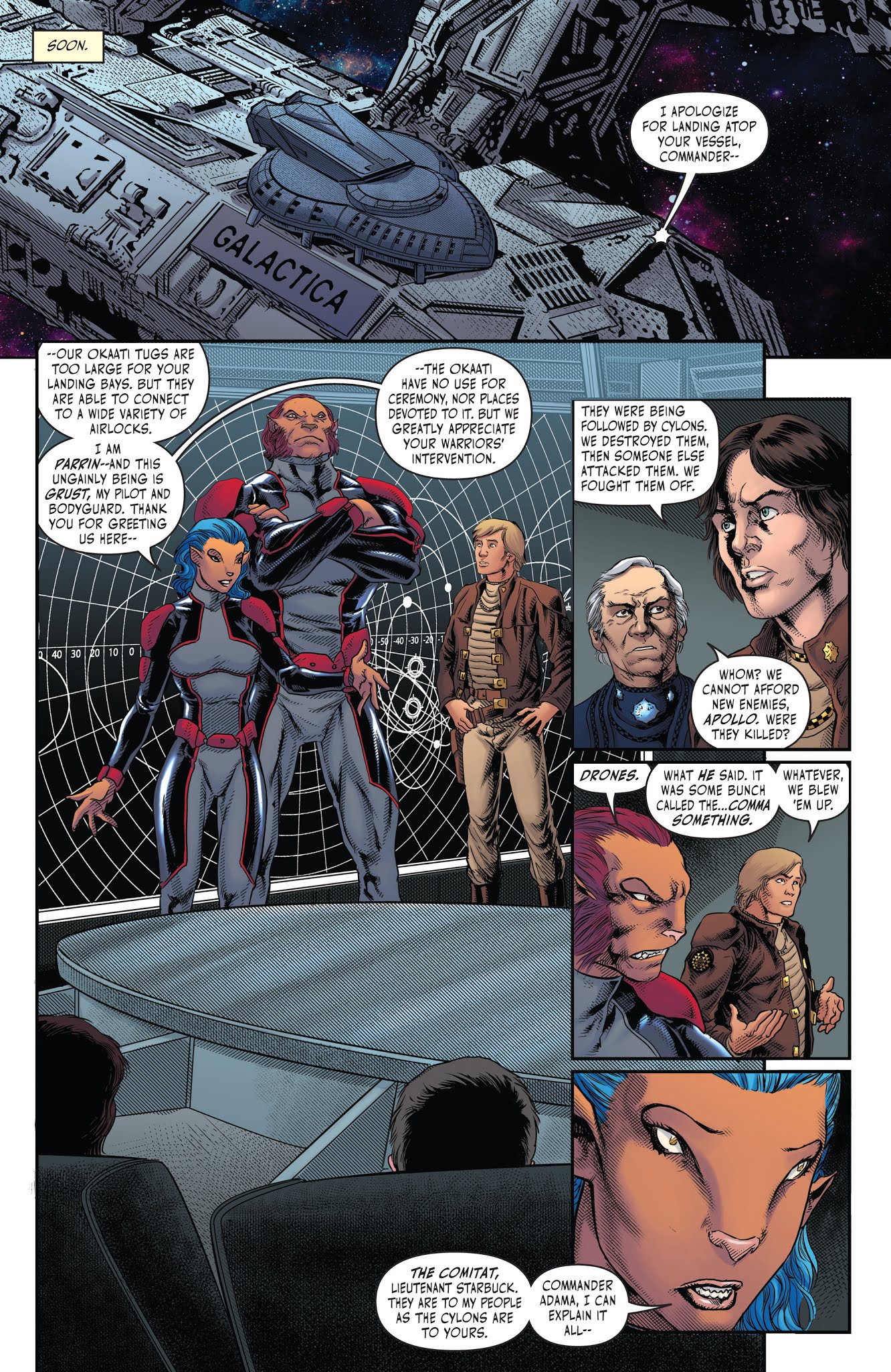 Read online Battlestar Galactica (Classic) comic -  Issue #1 - 12