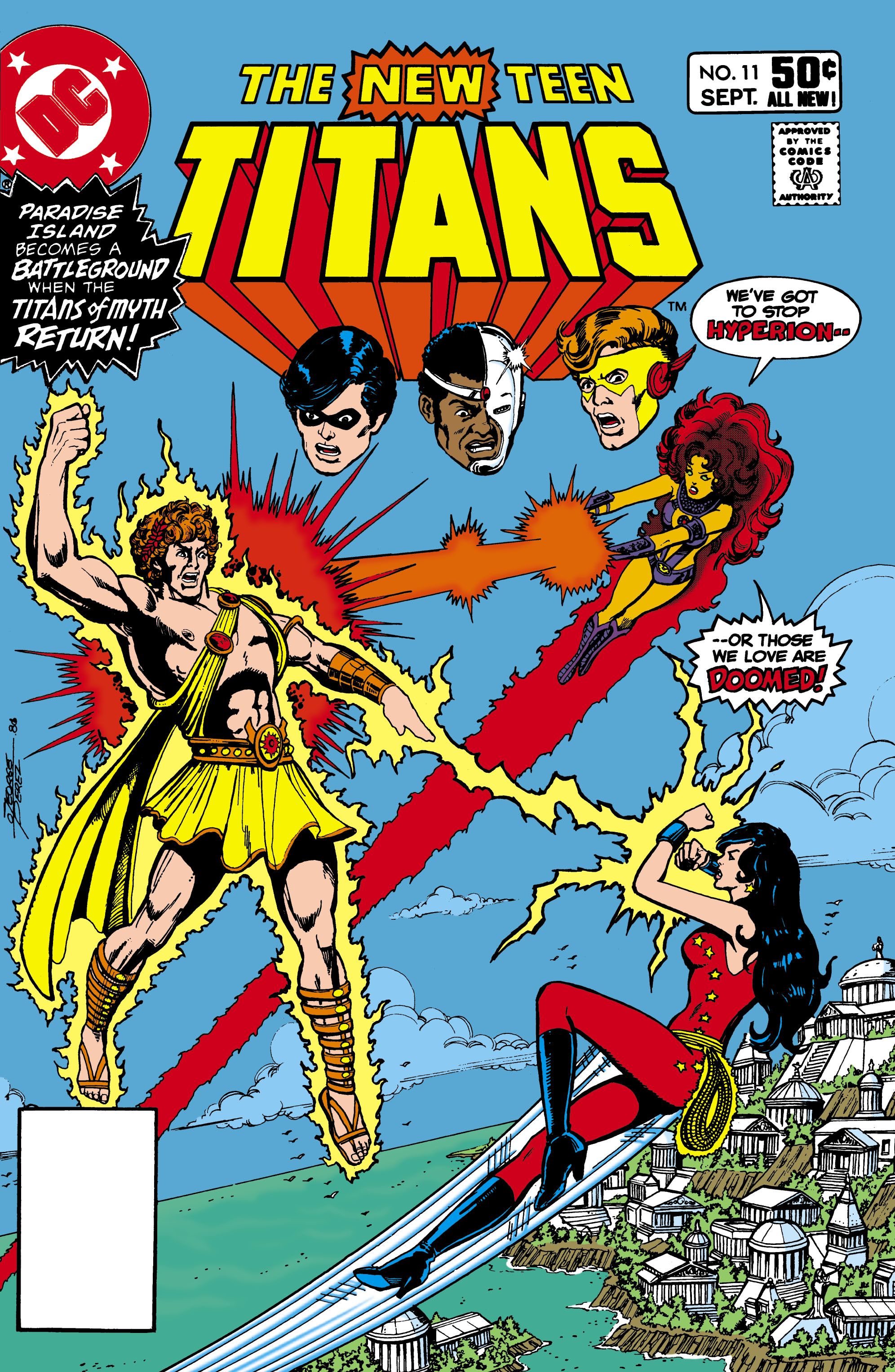 Read online The New Teen Titans (1980) comic -  Issue #11 - 1