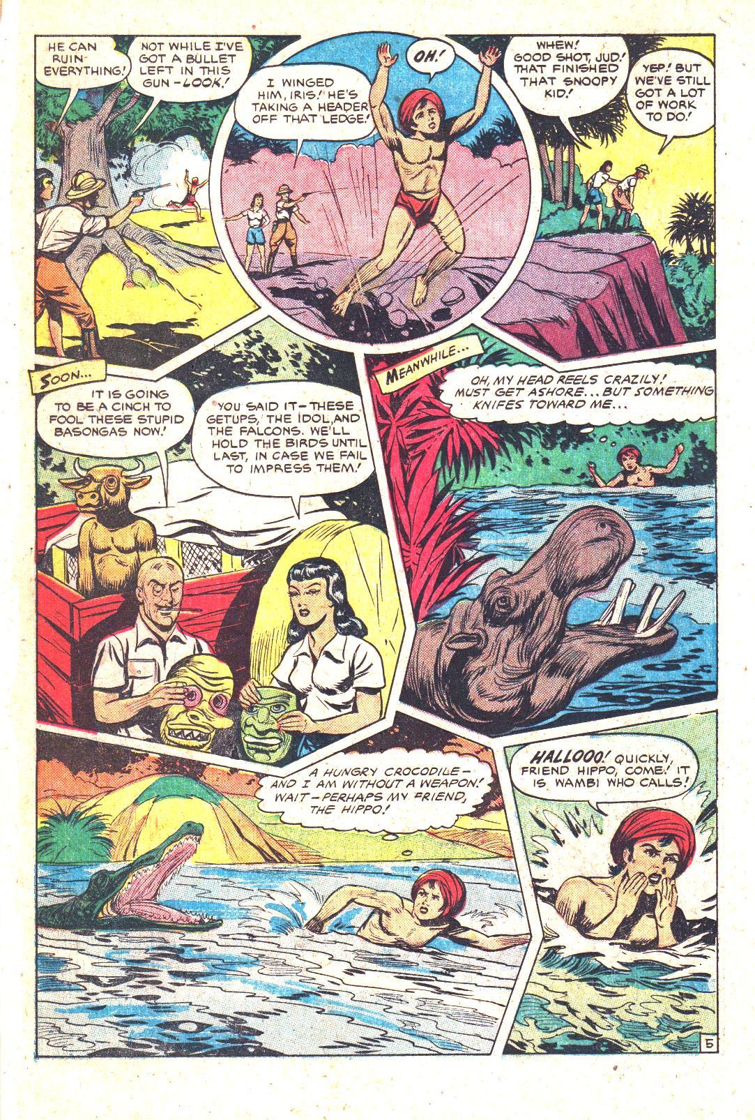 Read online Wambi Jungle Boy comic -  Issue #10 - 18