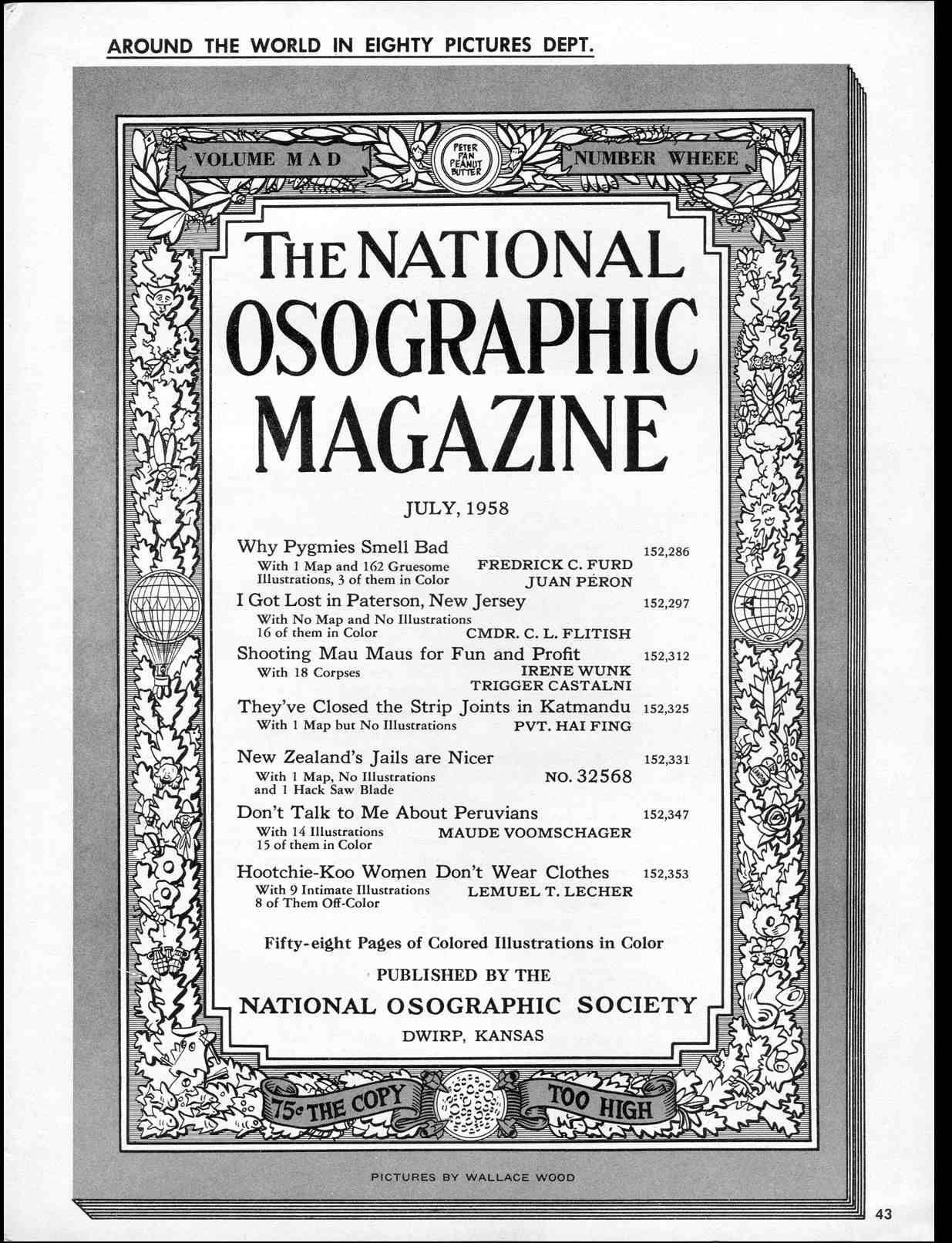 Read online MAD comic -  Issue #41 - 45