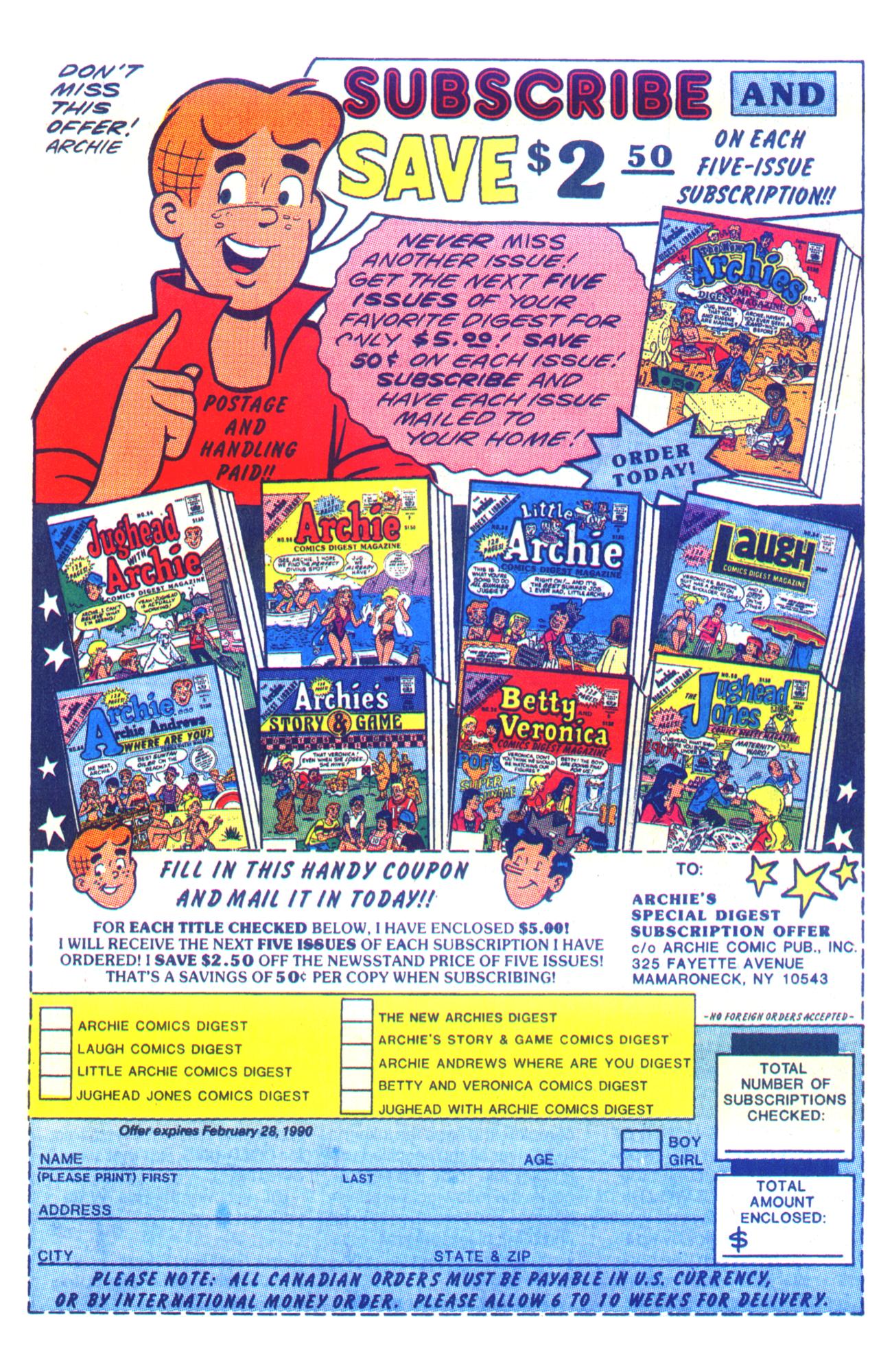 Read online Archie Giant Series Magazine comic -  Issue #603 - 25