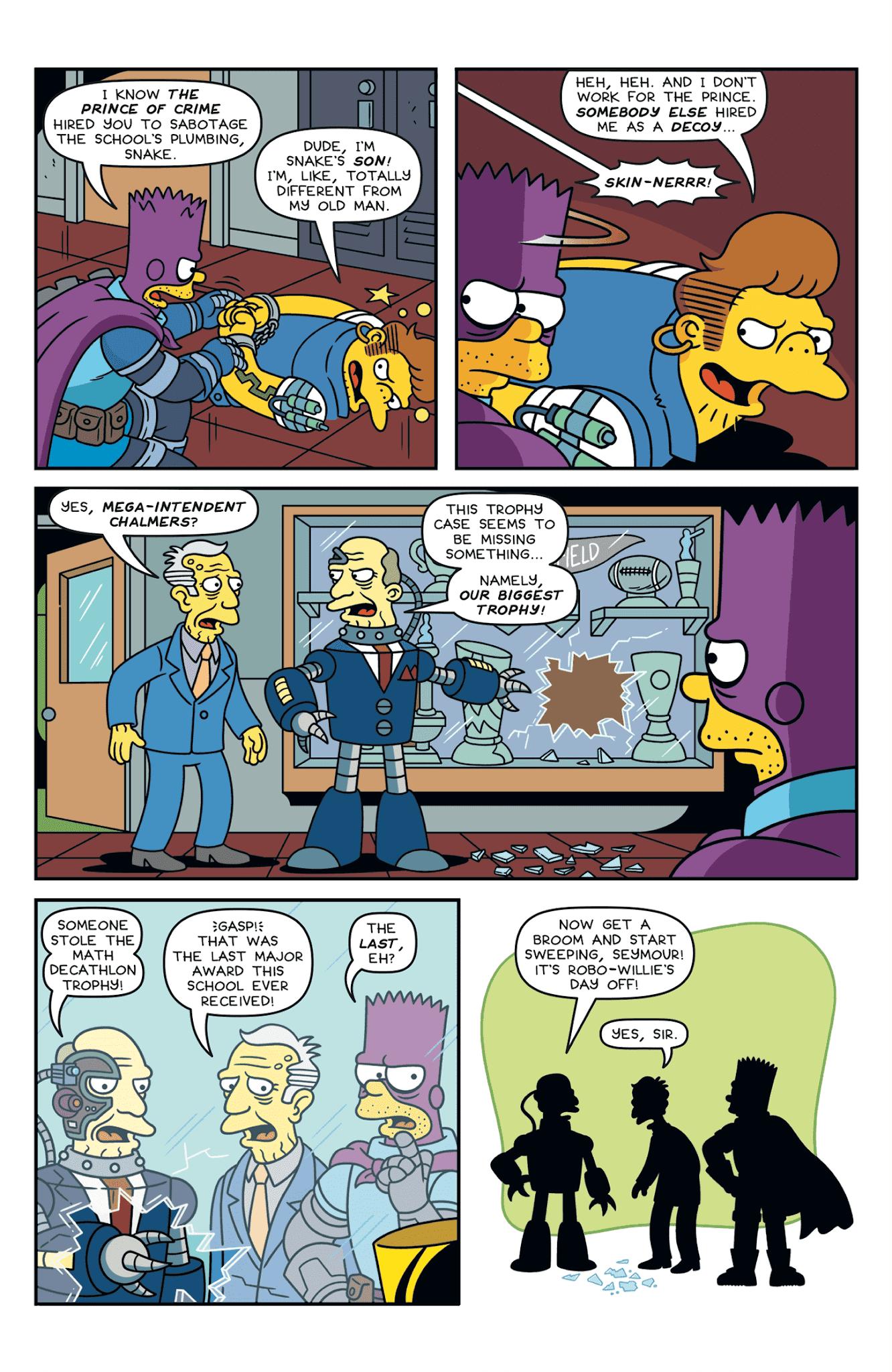 Read online Simpsons One-Shot Wonders: Bartman Spectacularly Super Secret Saga comic -  Issue #1 - 3