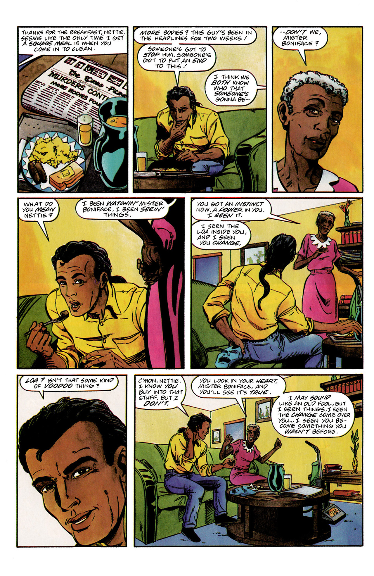 Read online Shadowman (1992) comic -  Issue #2 - 10