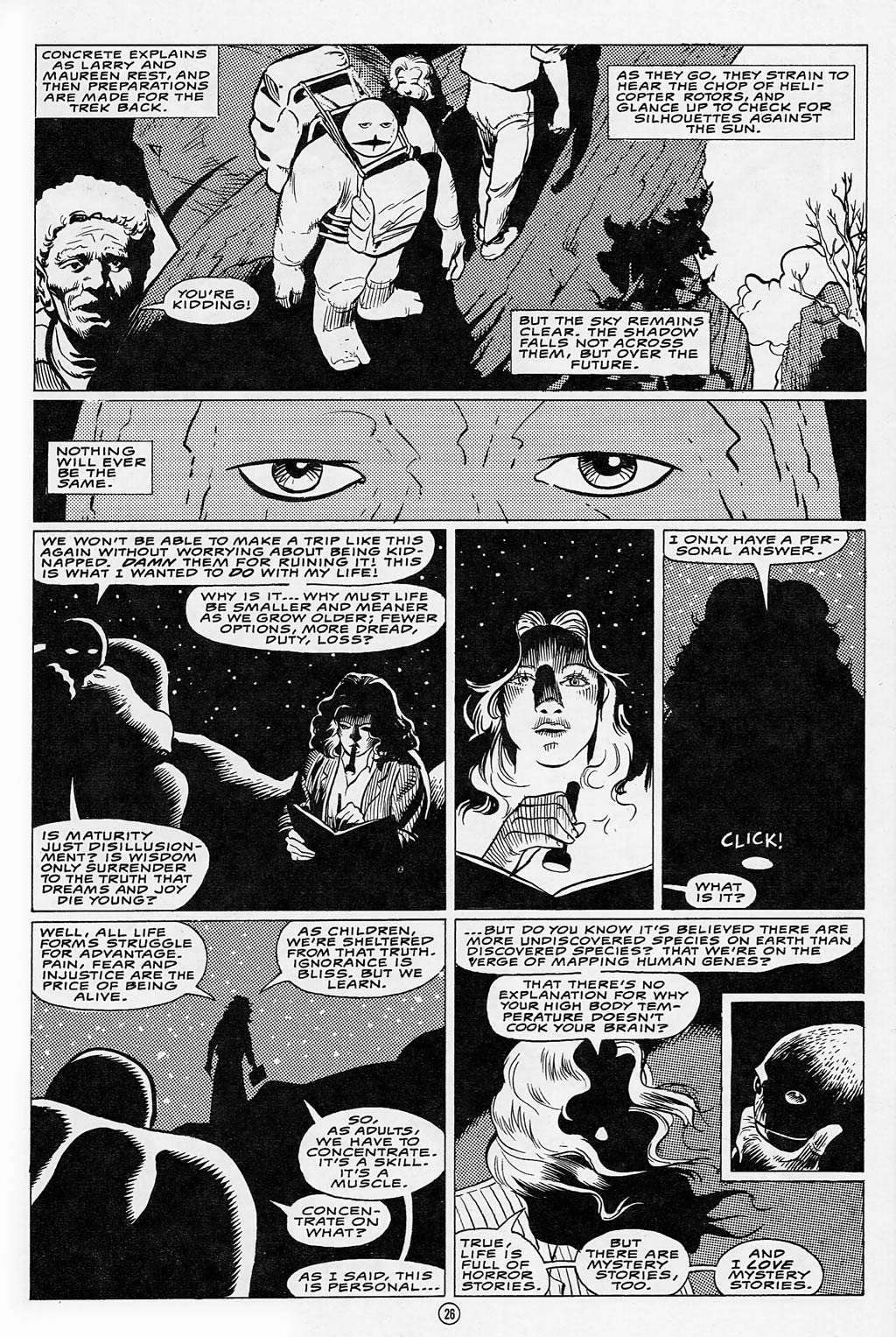 Read online Concrete comic -  Issue #9 - 26