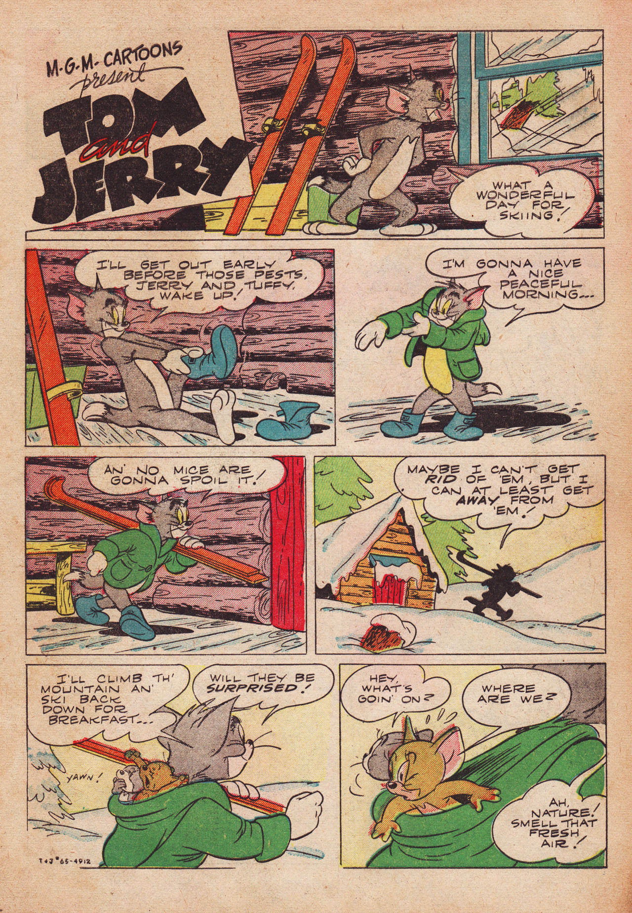 Read online Tom & Jerry Comics comic -  Issue #65 - 4