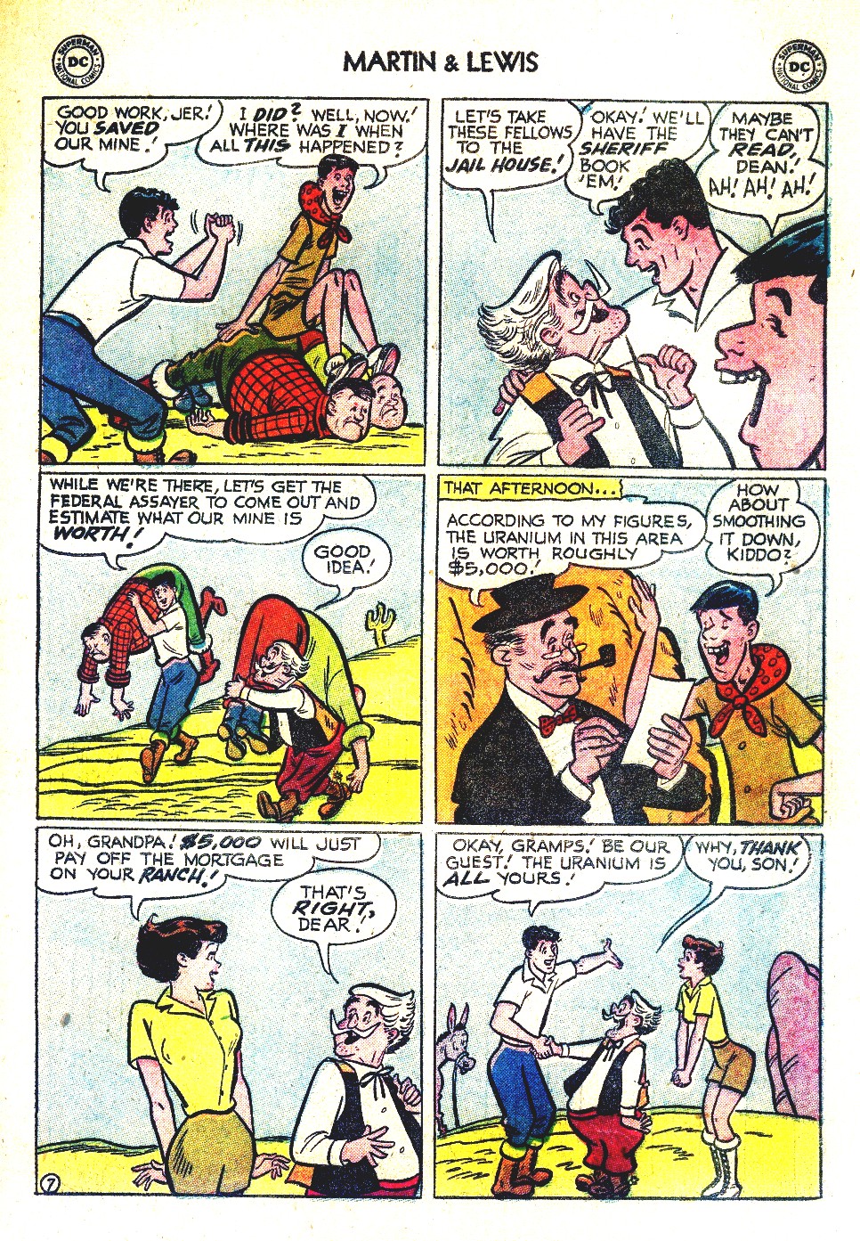 Read online The Adventures of Dean Martin and Jerry Lewis comic -  Issue #25 - 31