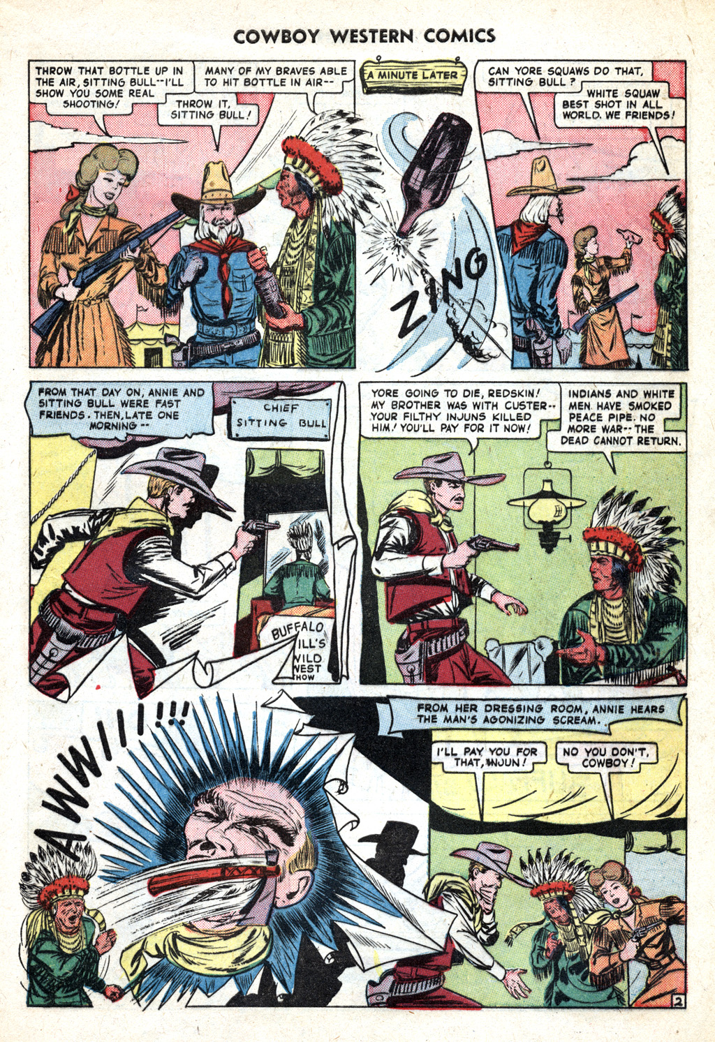 Read online Cowboy Western Comics (1948) comic -  Issue #32 - 9
