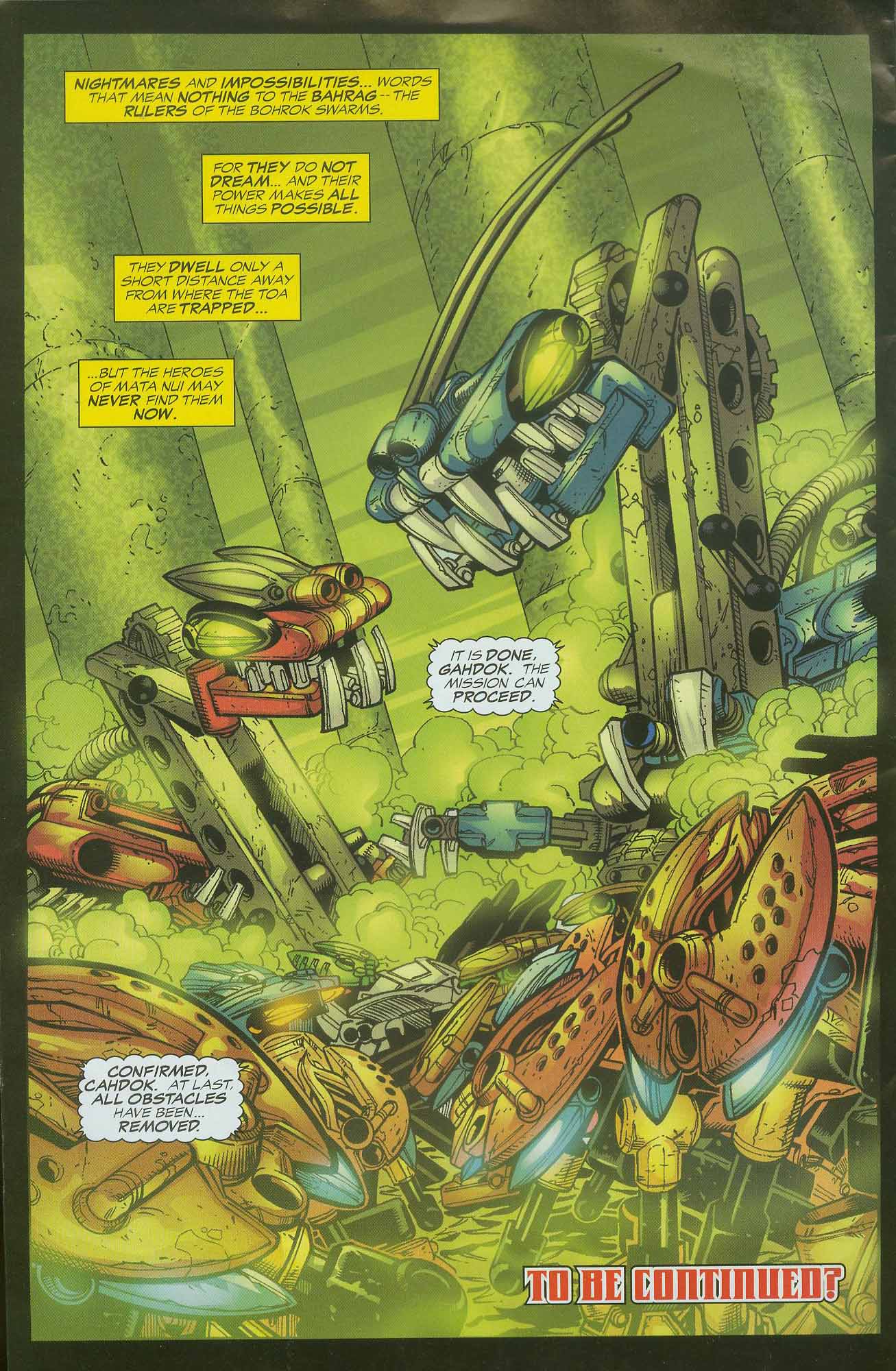 Read online Bionicle comic -  Issue #6 - 16