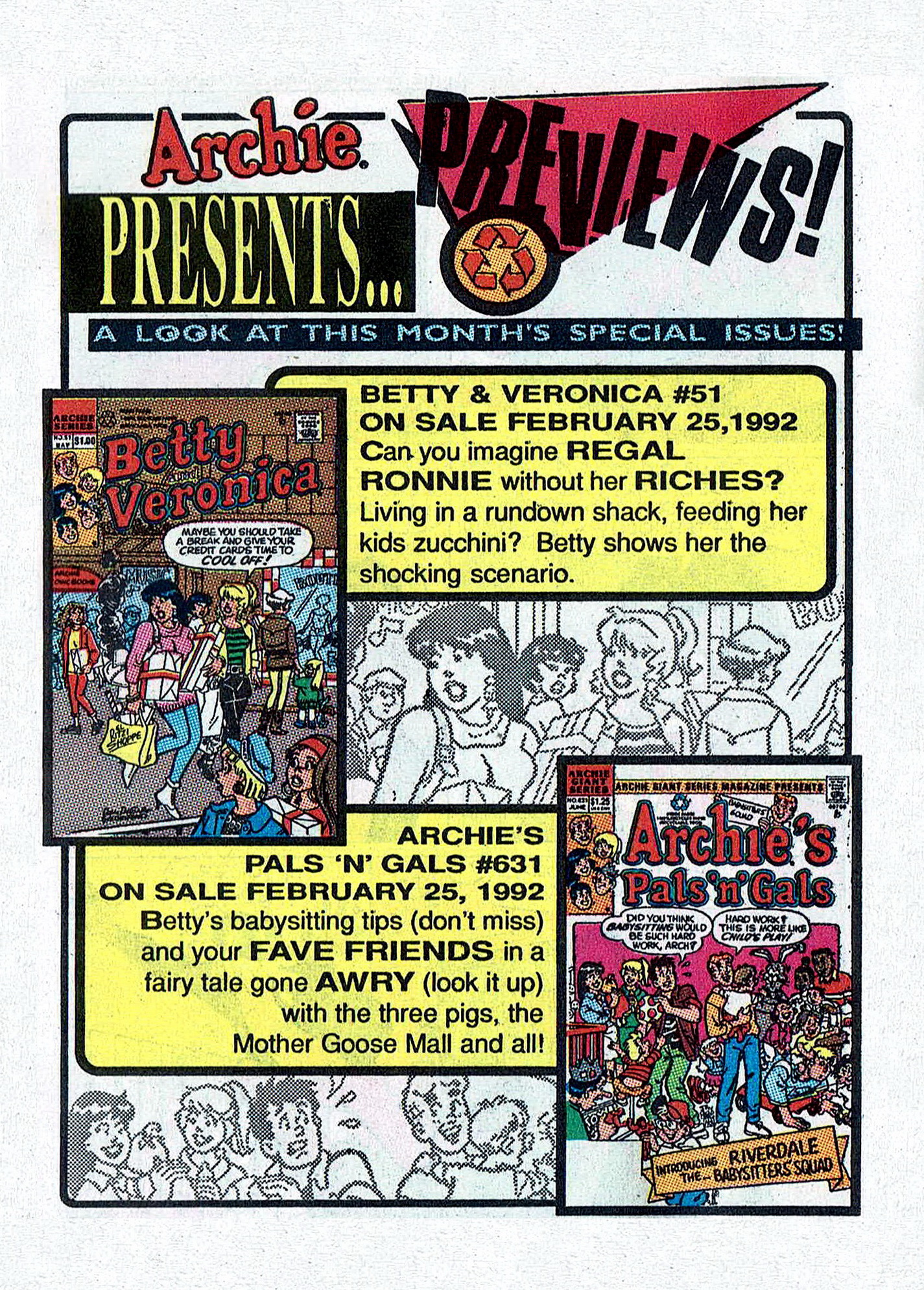 Read online Jughead Jones Comics Digest comic -  Issue #75 - 114