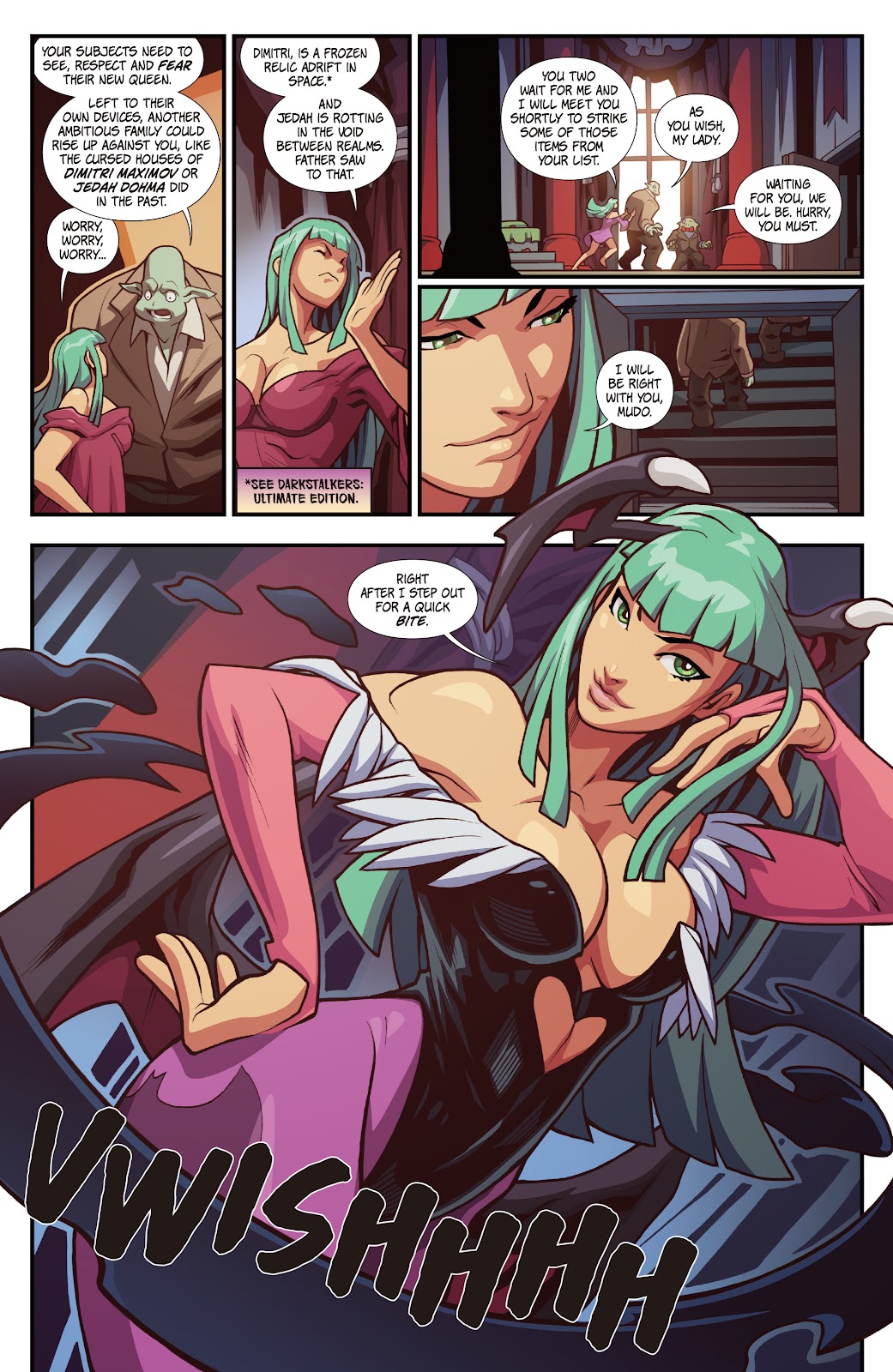 Street Fighter VS Darkstalkers issue 1 - Page 12