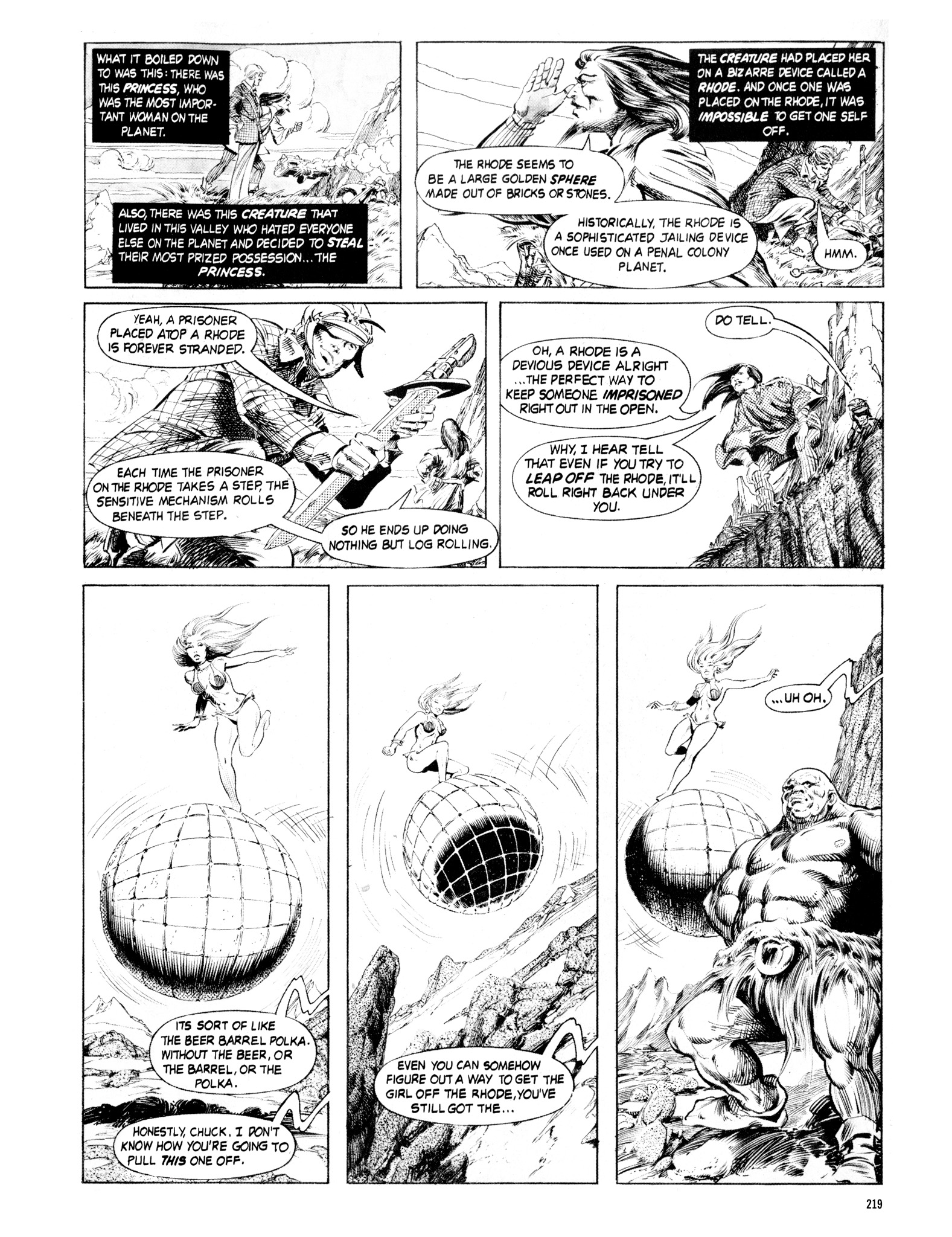 Read online Eerie Archives comic -  Issue # TPB 17 - 220