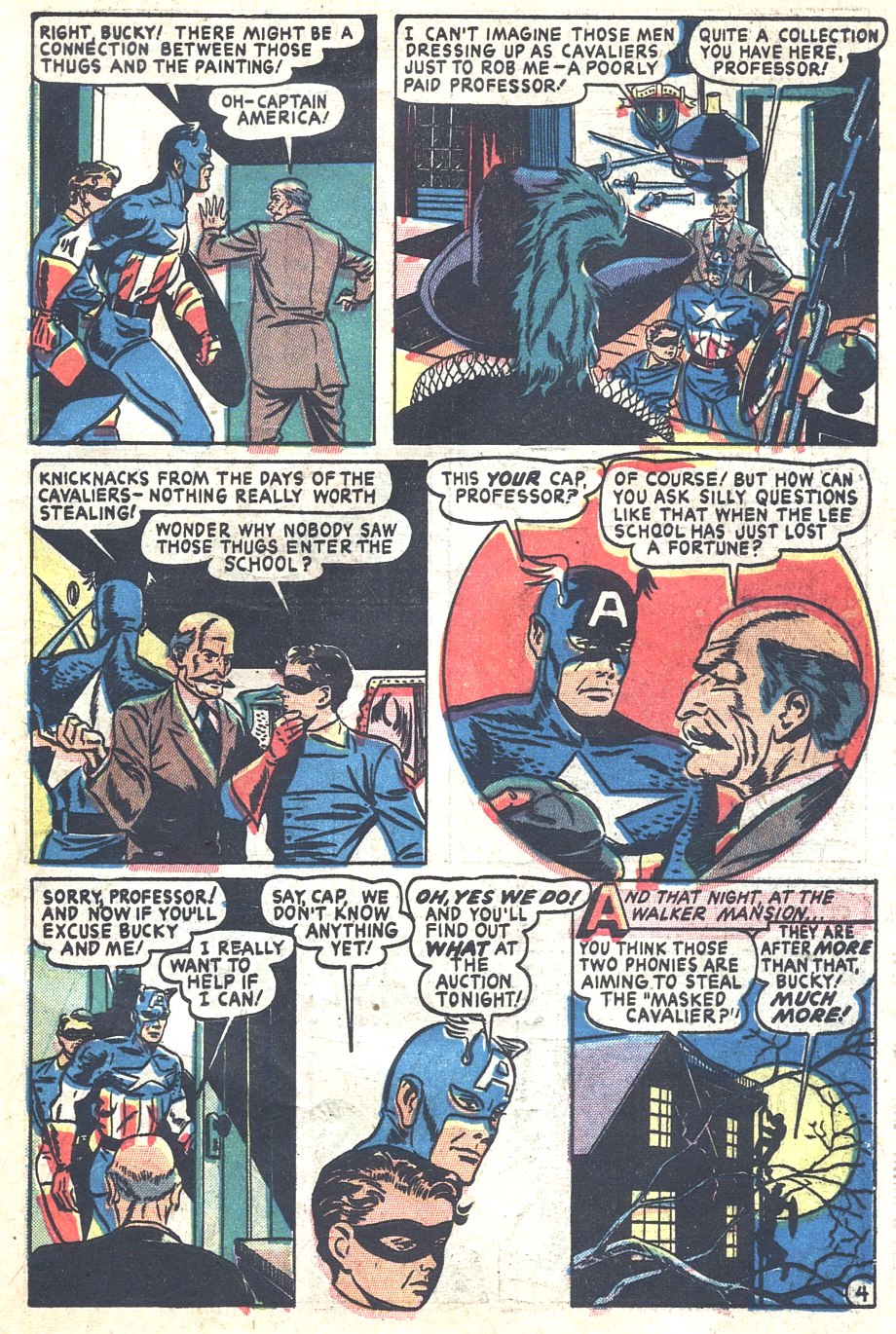 Read online Captain America Comics comic -  Issue #66 - 29