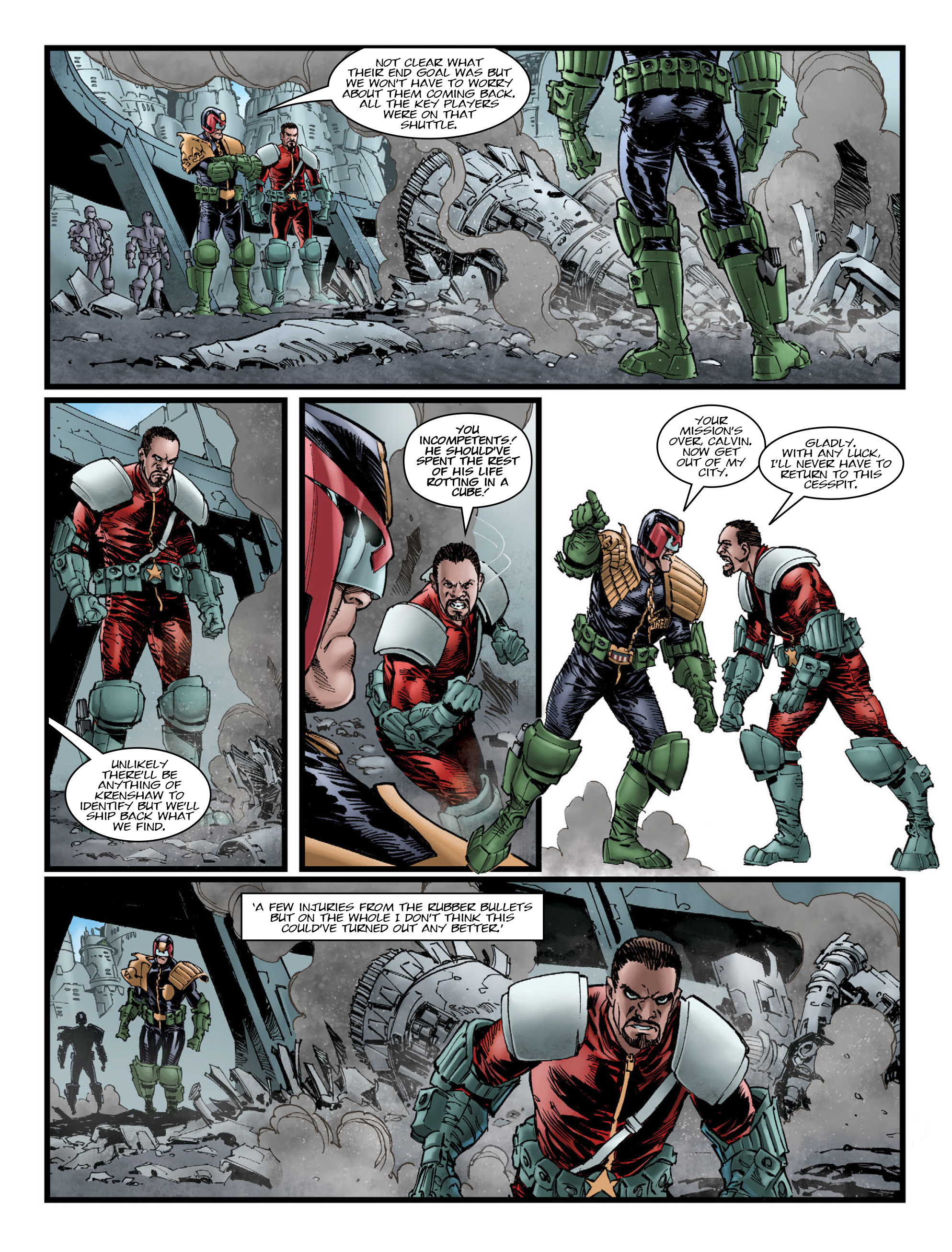 Read online Judge Dredd Megazine (Vol. 5) comic -  Issue #421 - 12