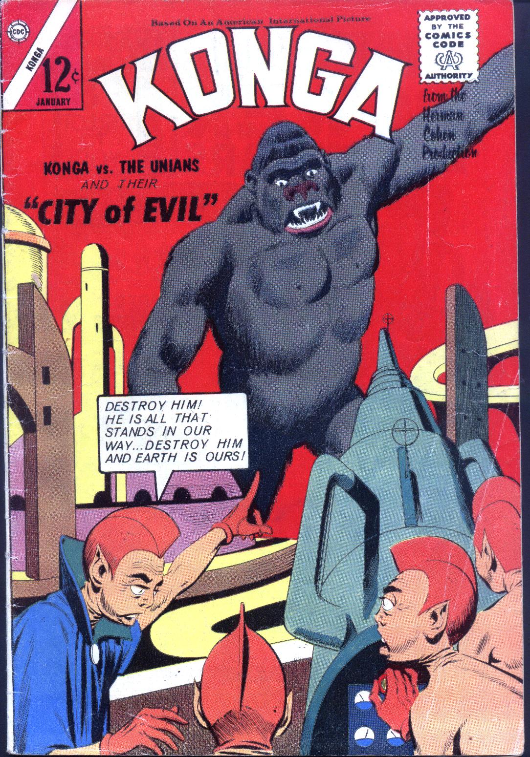 Read online Konga comic -  Issue #16 - 1