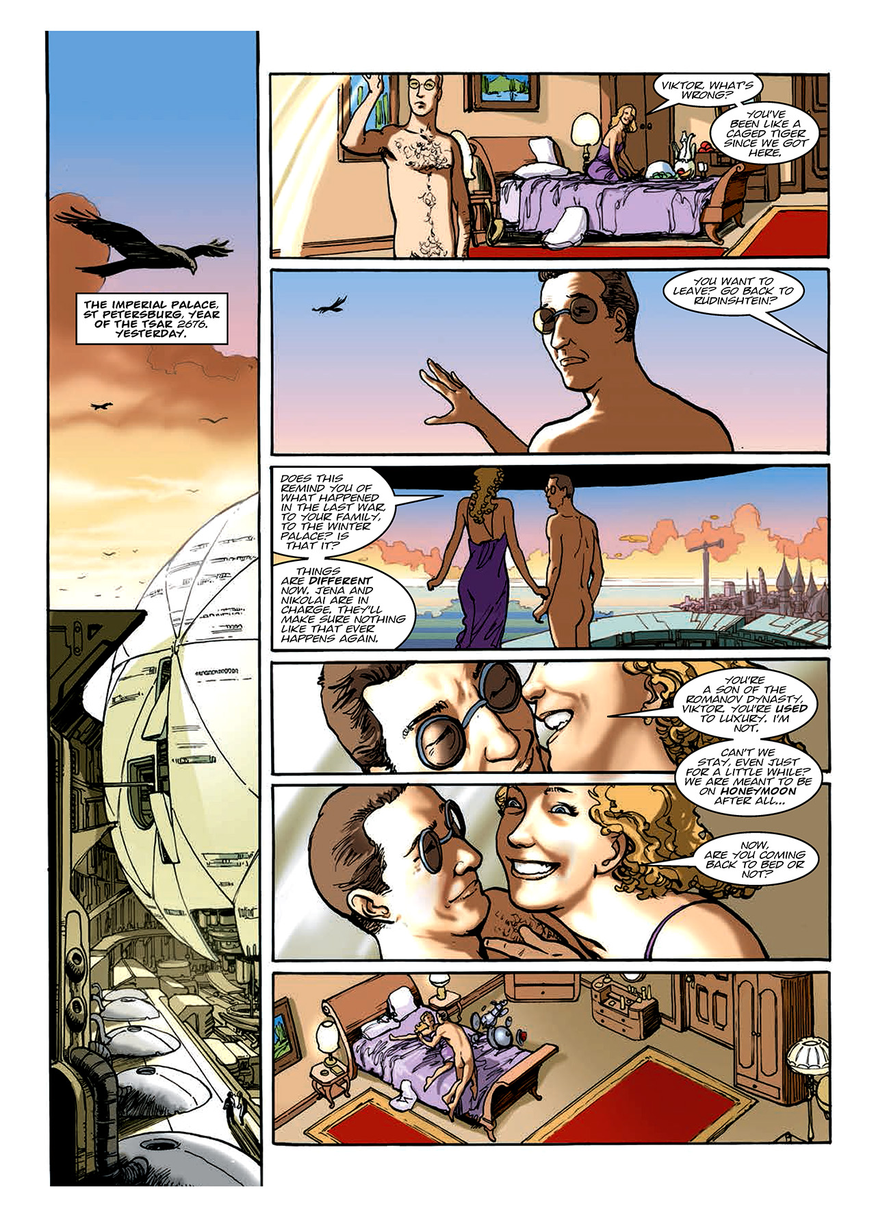 Read online Nikolai Dante comic -  Issue # TPB 10 - 99
