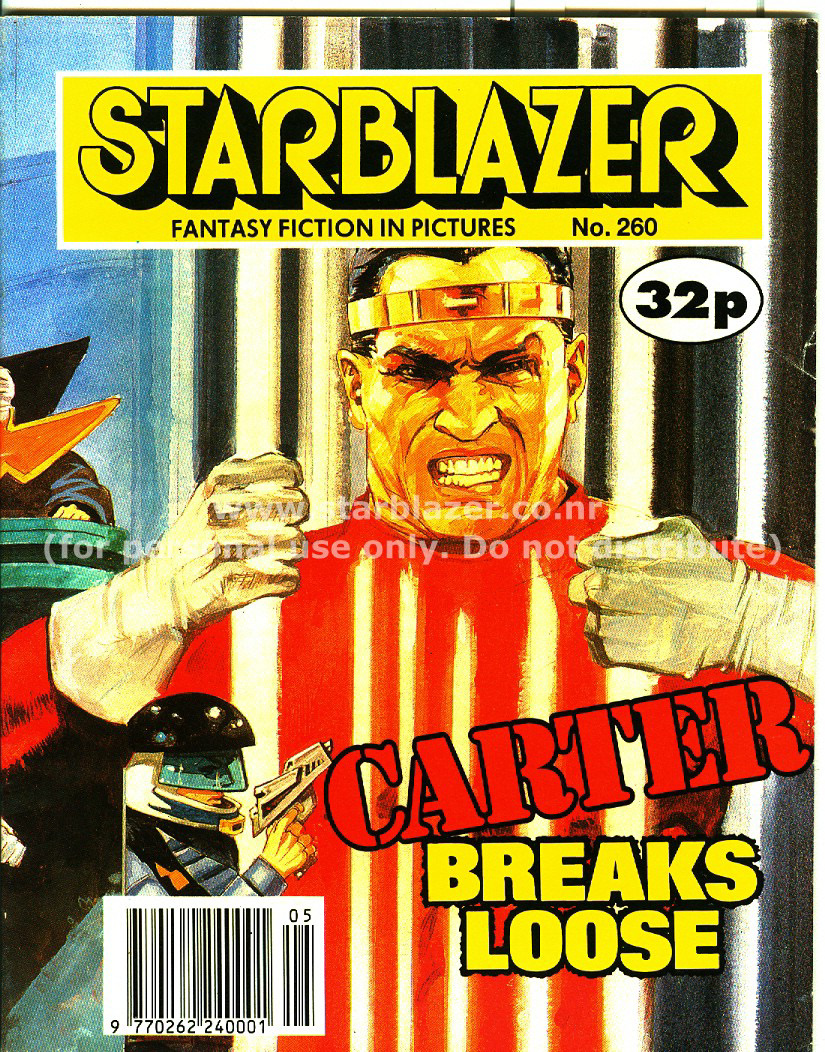 Read online Starblazer comic -  Issue #260 - 1