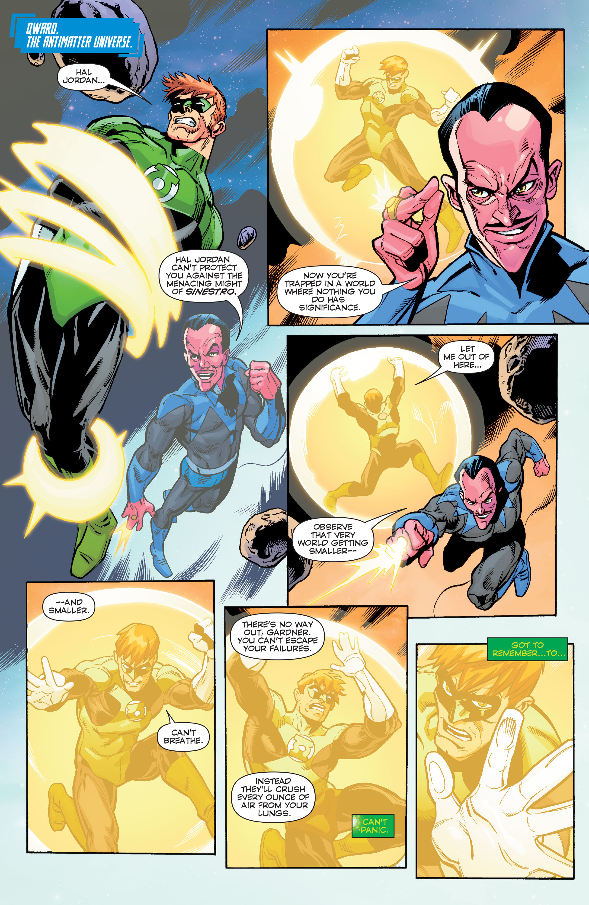 Read online Convergence Green Lantern Corps comic -  Issue #2 - 10