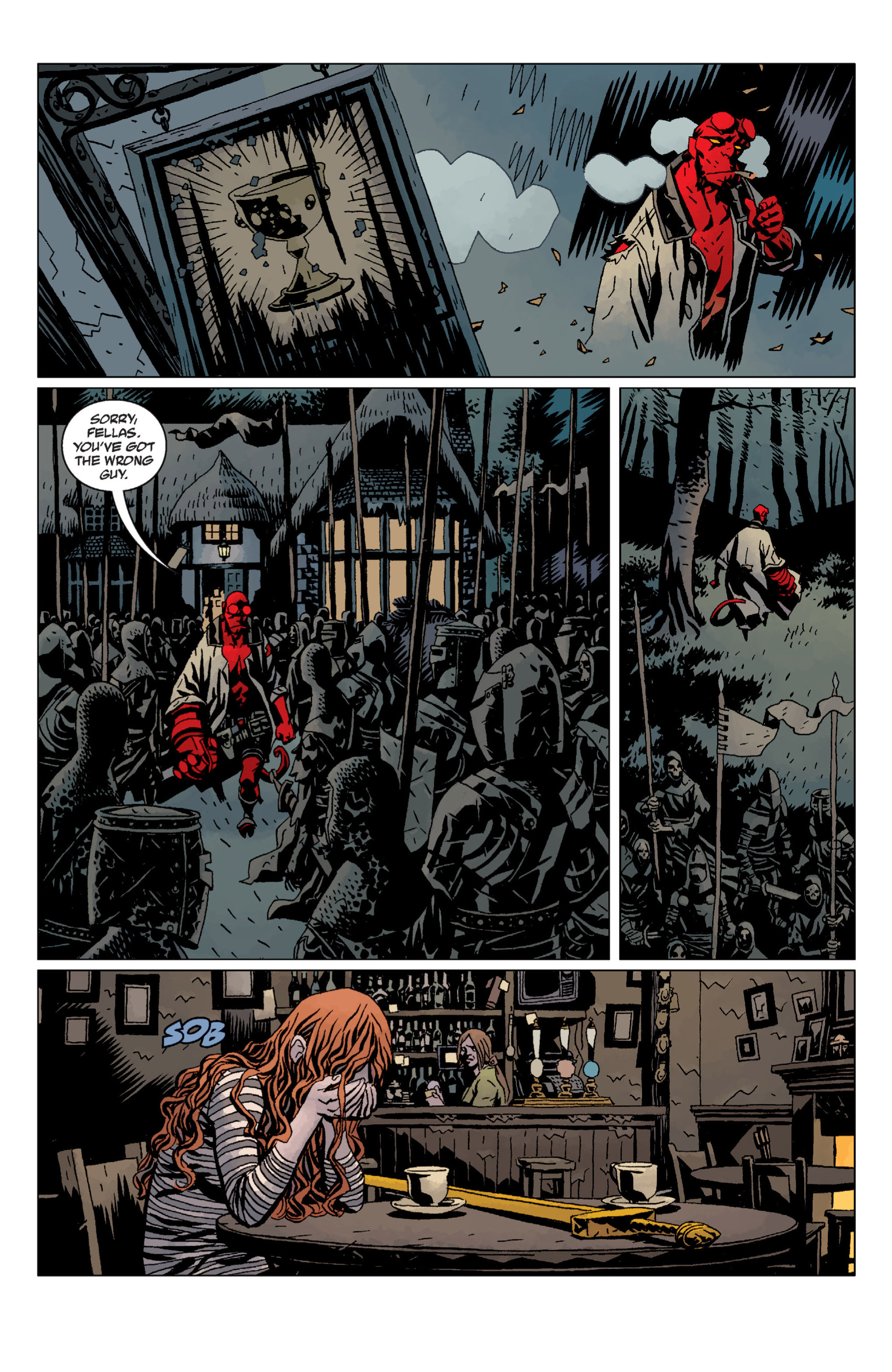 Read online Hellboy comic -  Issue #12 - 68