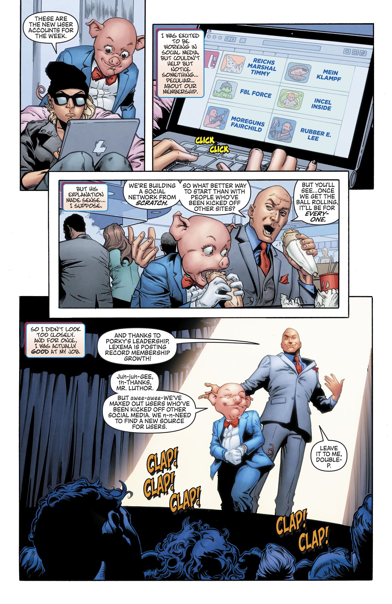 Read online Lex Luthor/Porky Pig comic -  Issue # Full - 10