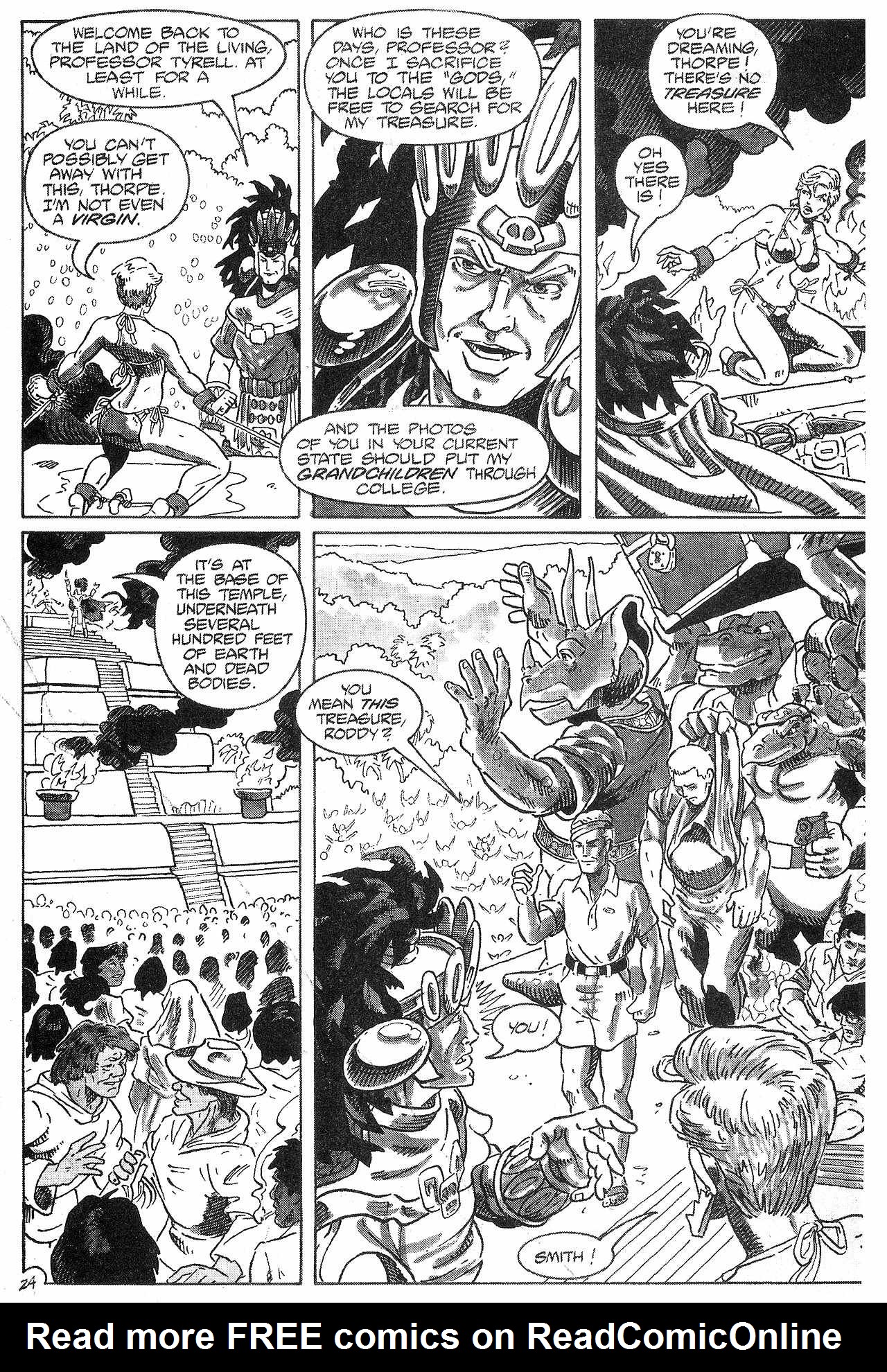 Read online Dinosaurs For Hire (1988) comic -  Issue #7 - 25