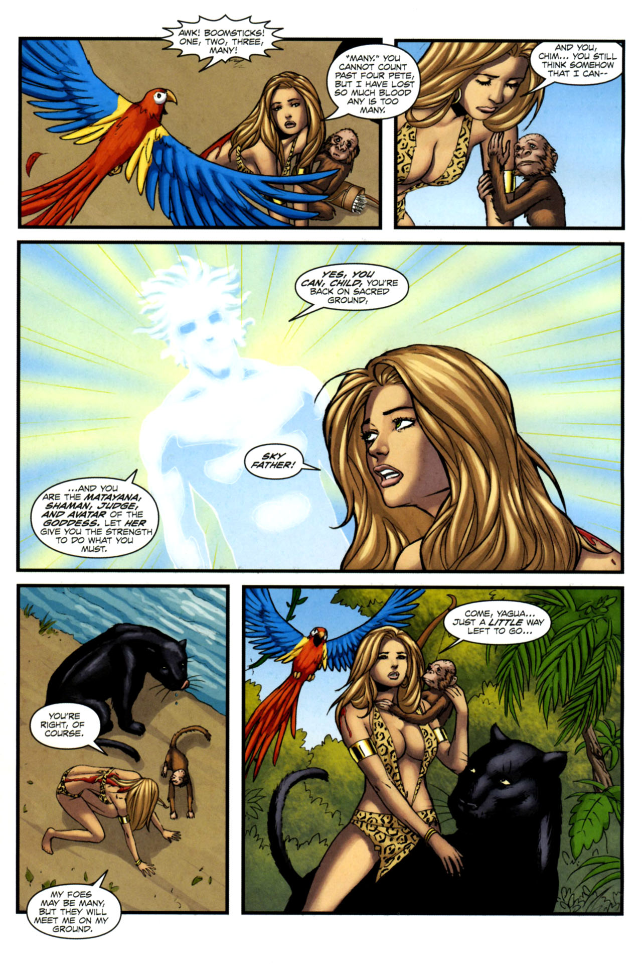 Read online Sheena, Queen of the Jungle comic -  Issue #4 - 12