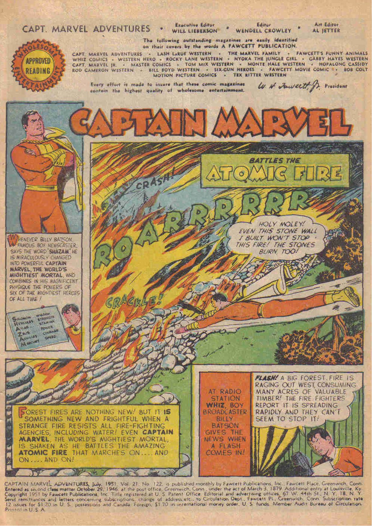 Read online Captain Marvel Adventures comic -  Issue #122 - 3