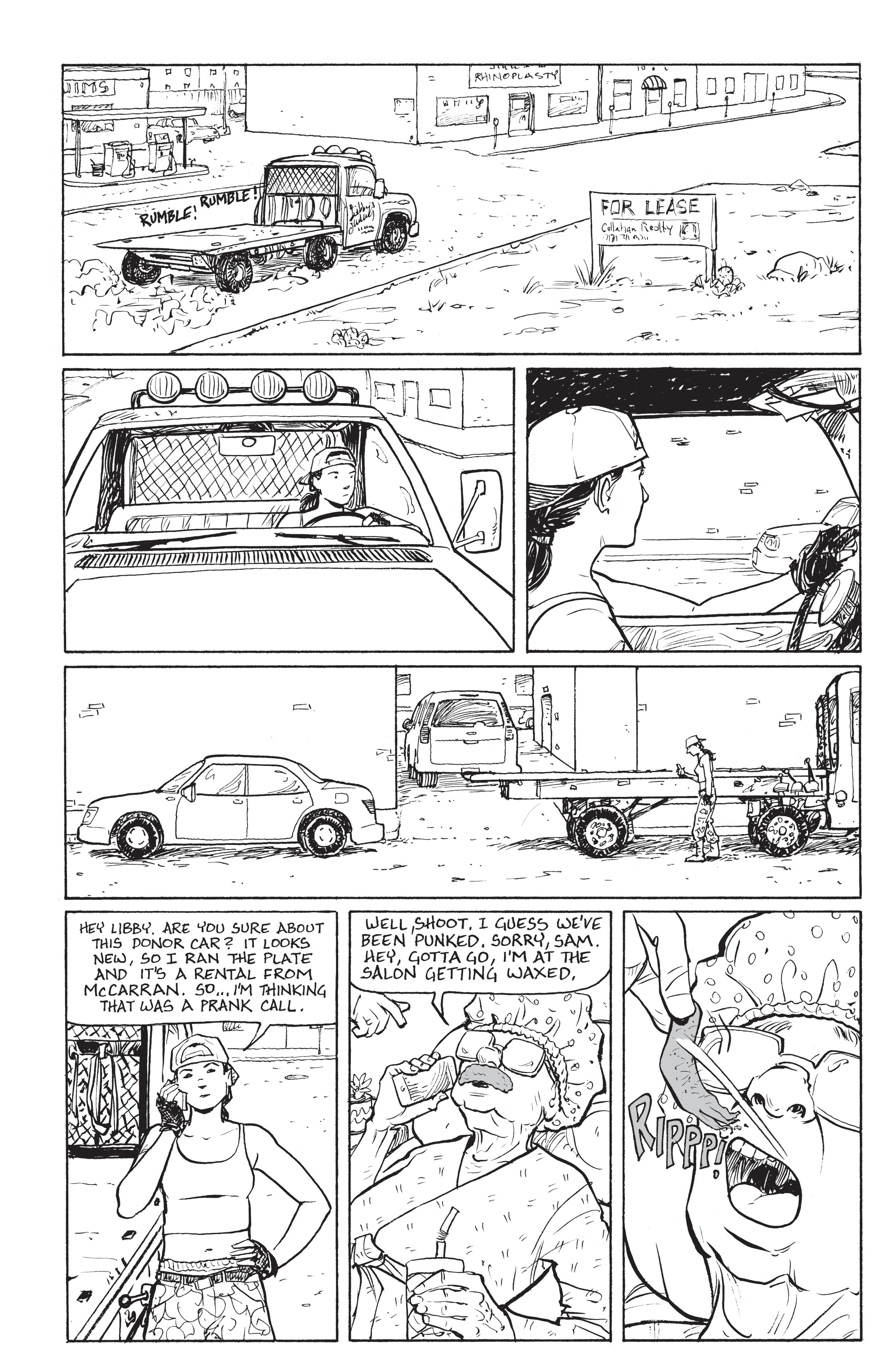 Read online Motor Girl comic -  Issue #3 - 14
