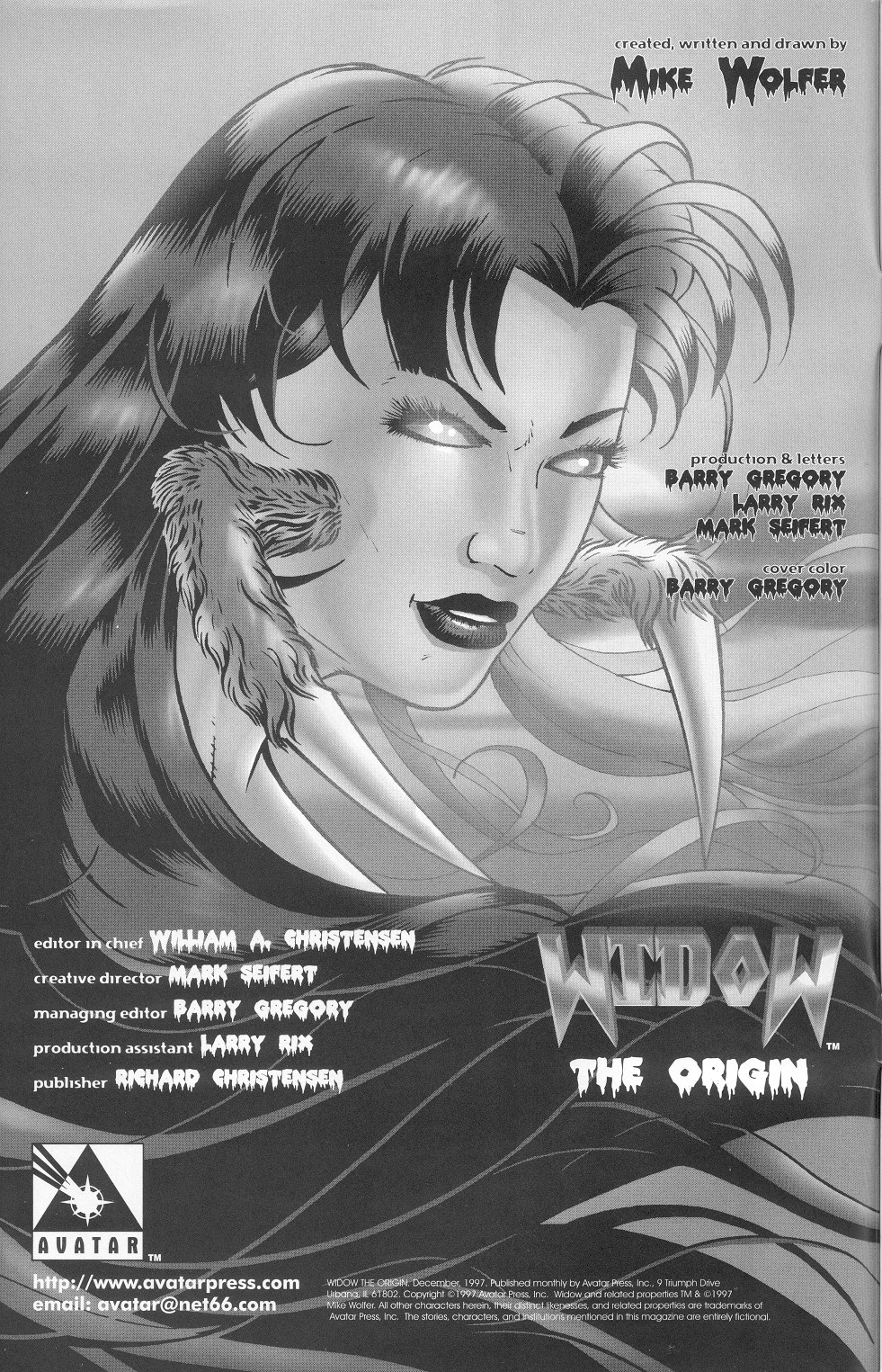 Read online Widow: The Origin comic -  Issue #1 - 2