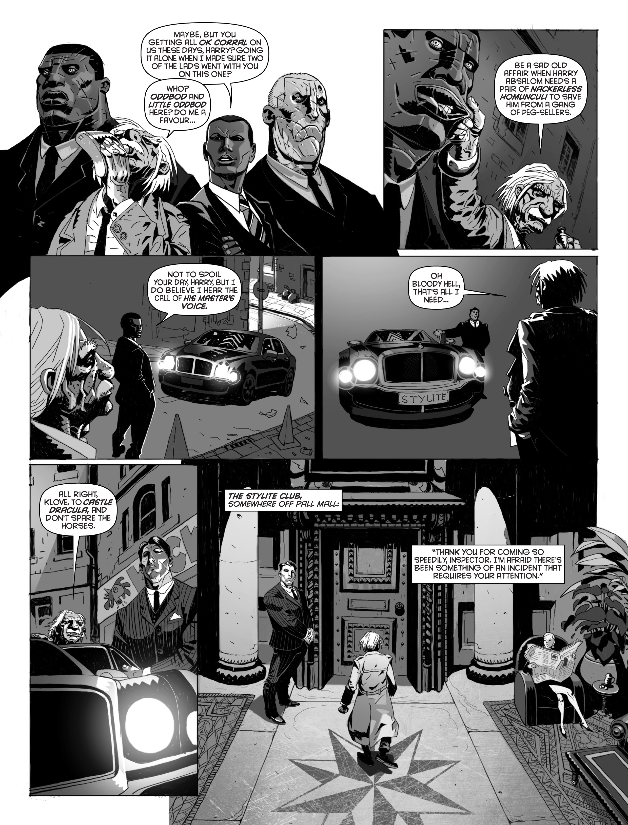 Read online Free Comic Book Day 2014 comic -  Issue # 2000 AD - 31