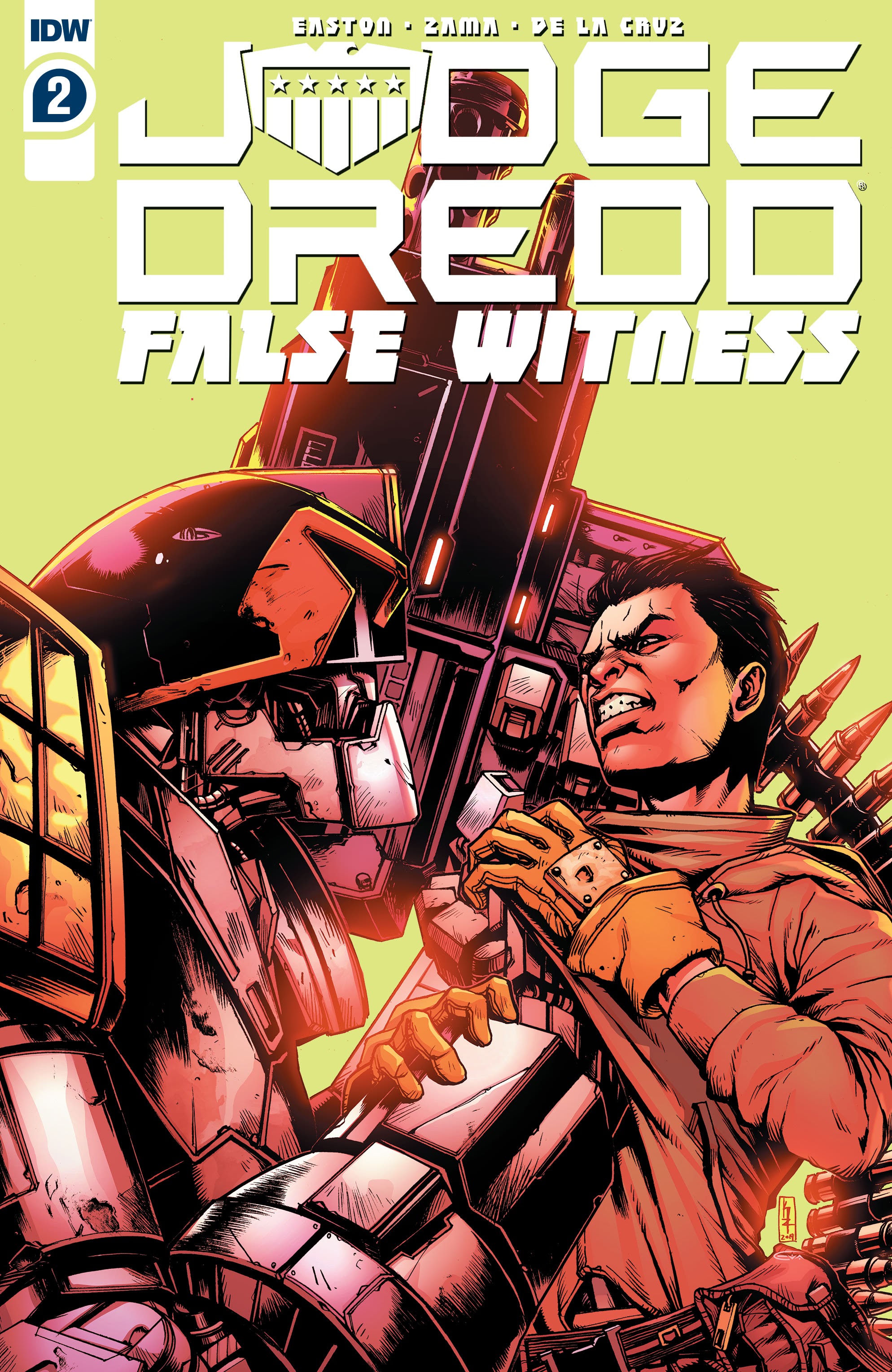 Read online Judge Dredd: False Witness comic -  Issue #2 - 1