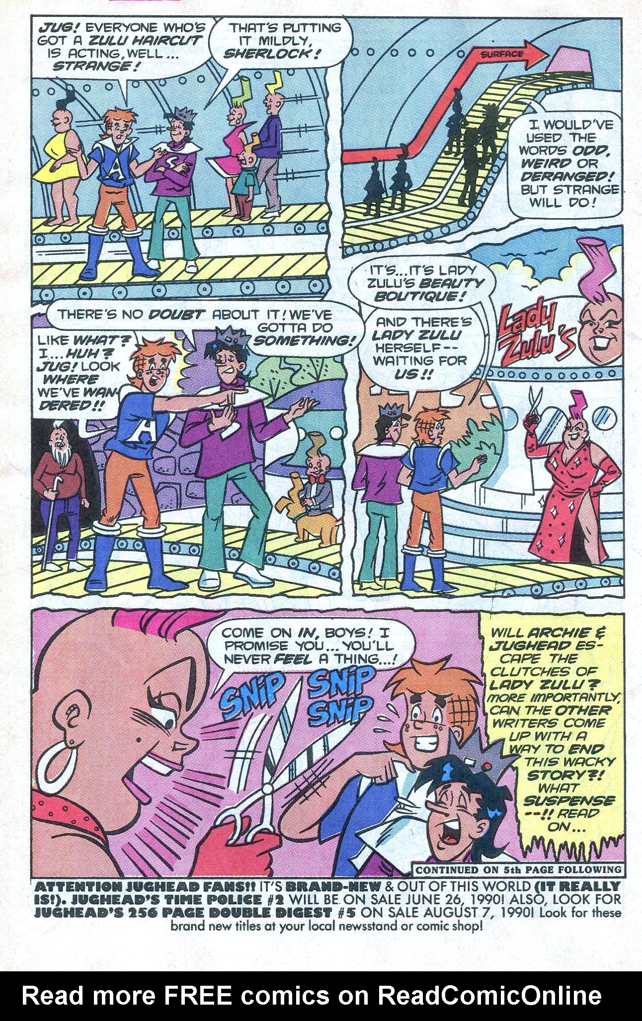 Read online Archie 3000! (1989) comic -  Issue #11 - 8