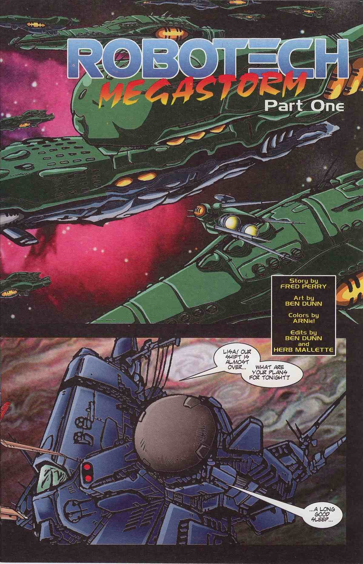 Read online Robotech Megastorm comic -  Issue # Full - 8
