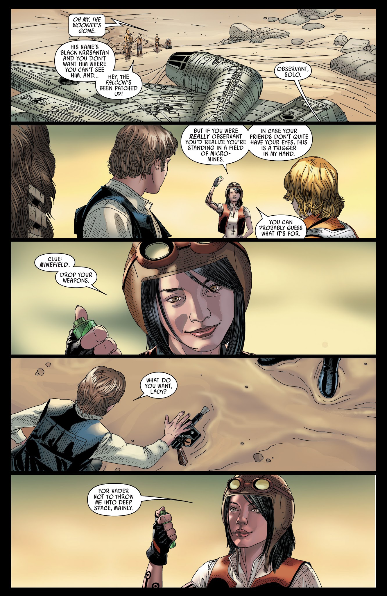Read online Star Wars: Vader Down comic -  Issue # TPB - 143