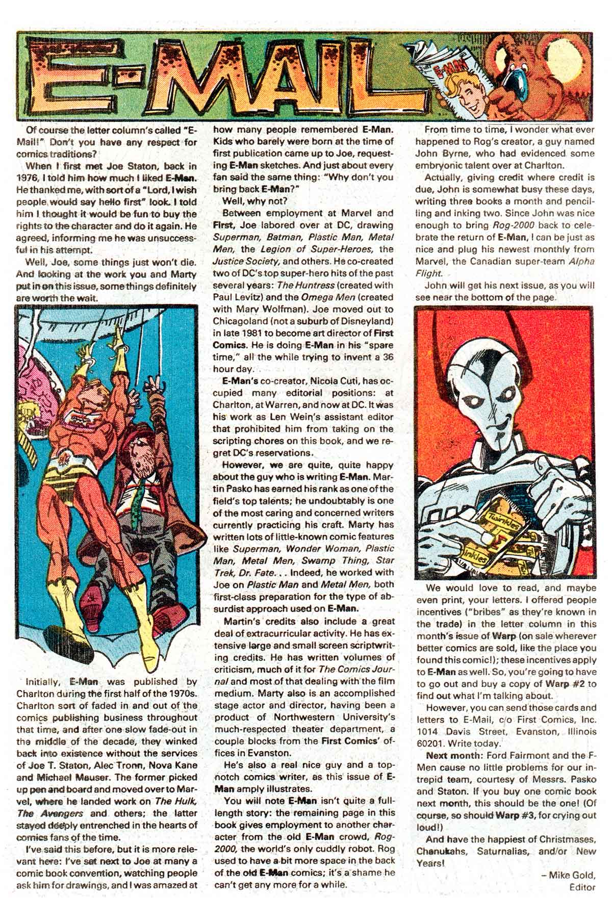 Read online E-Man (1983) comic -  Issue #1 - 30