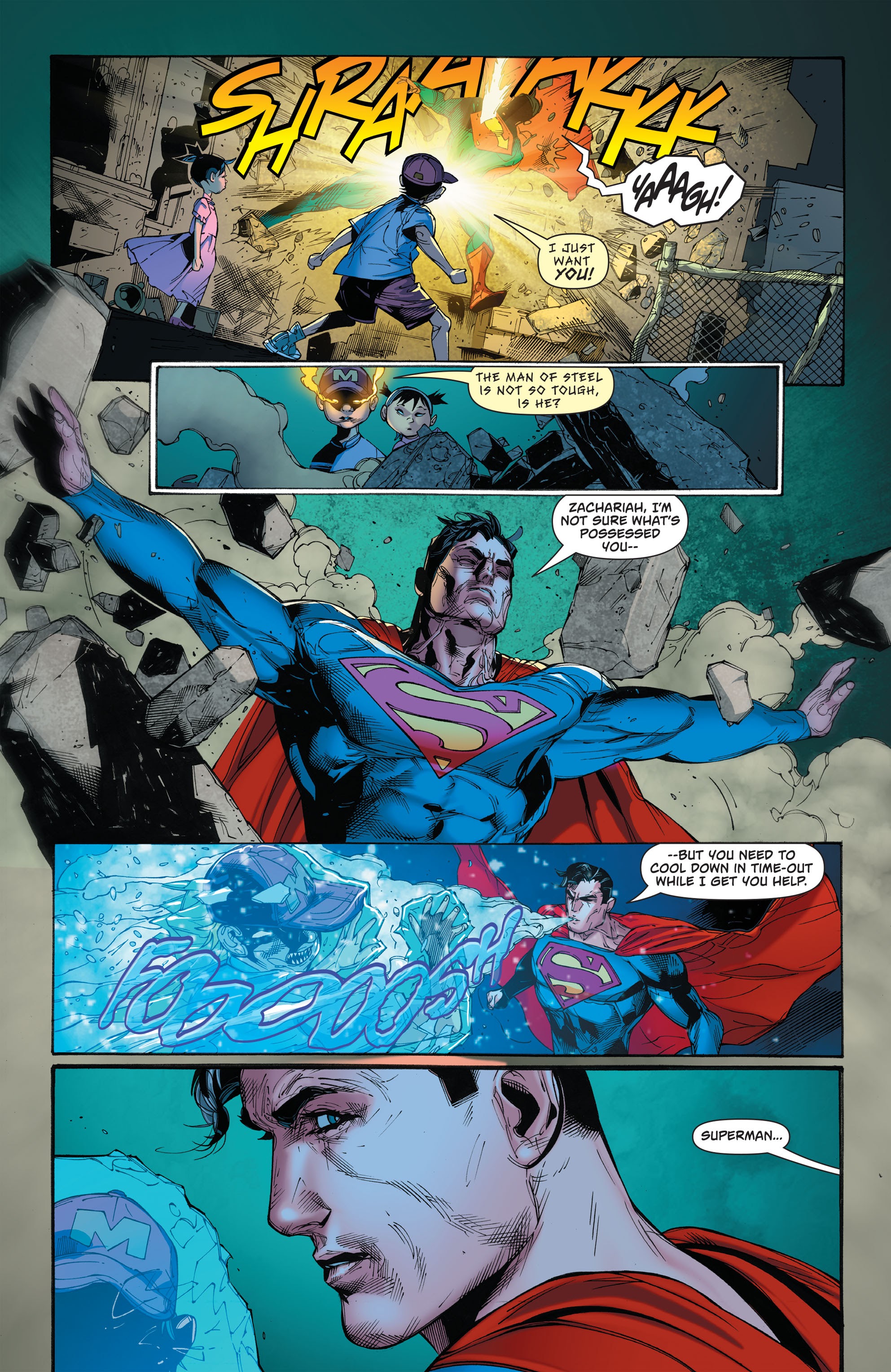 Read online Superman: Rebirth Deluxe Edition comic -  Issue # TPB 3 (Part 1) - 55